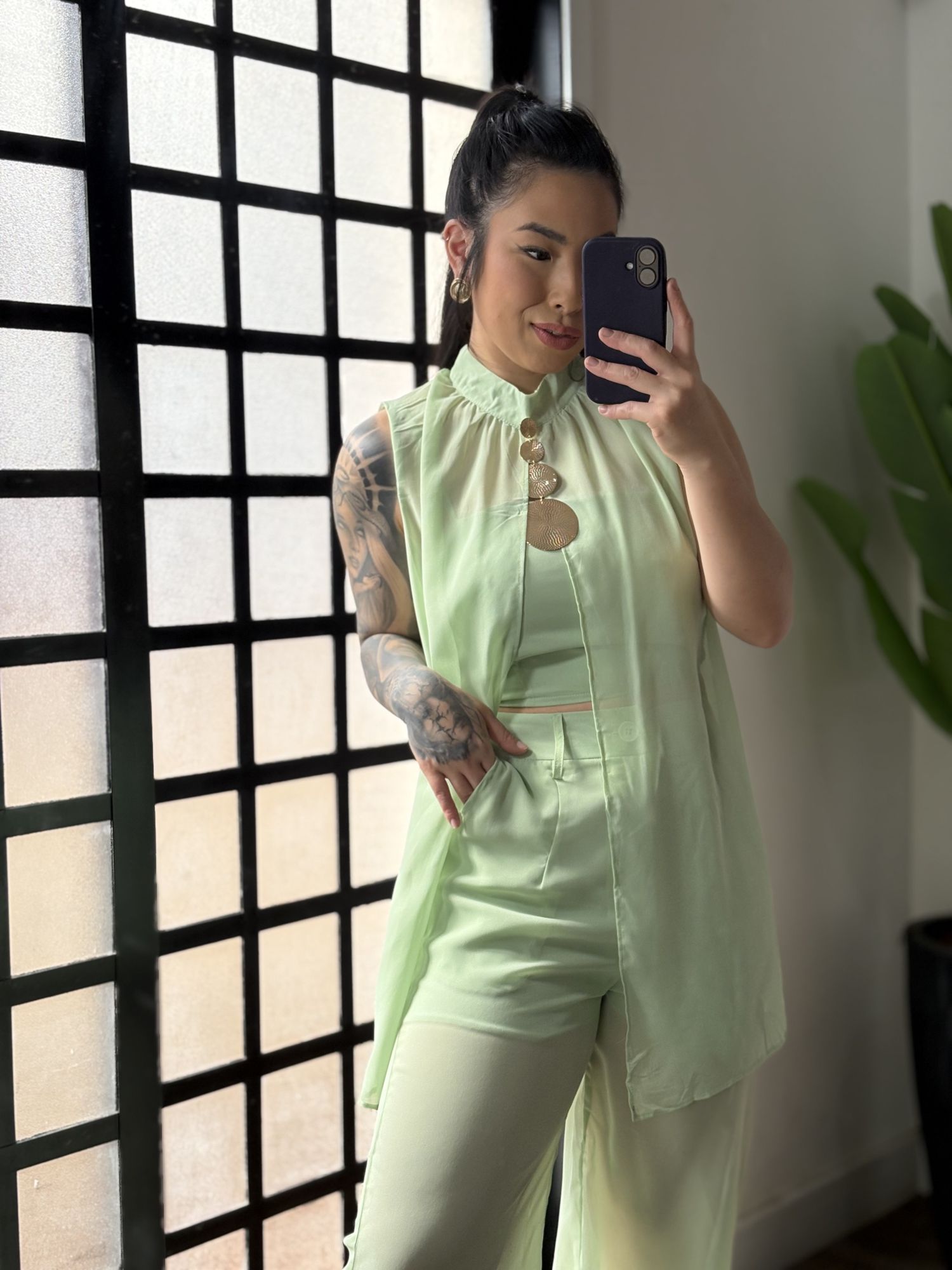 Trijunto Tule Georgina LA021 - Verde