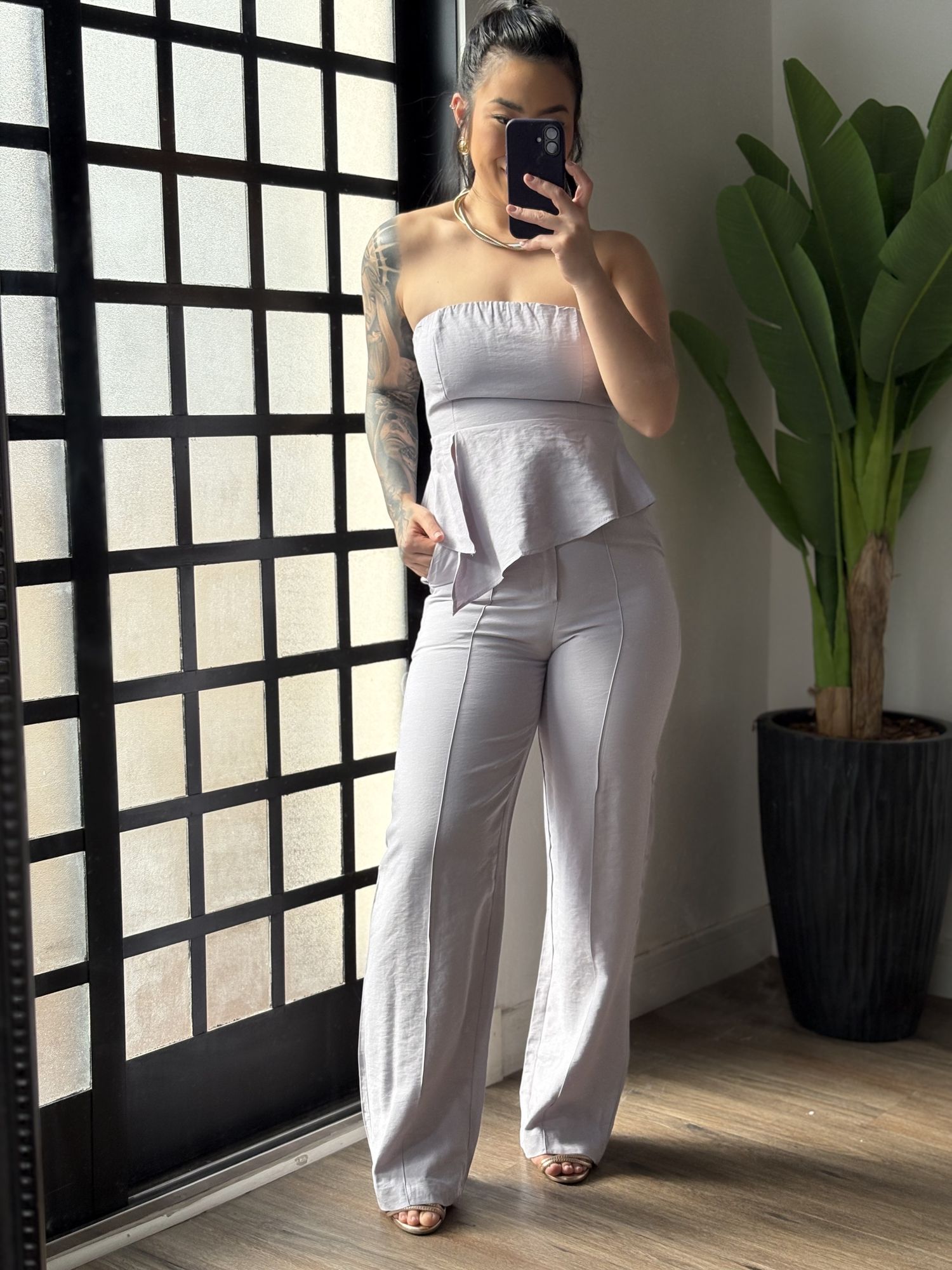 Conjunto Marrant Angelina 6028 - Cinza 