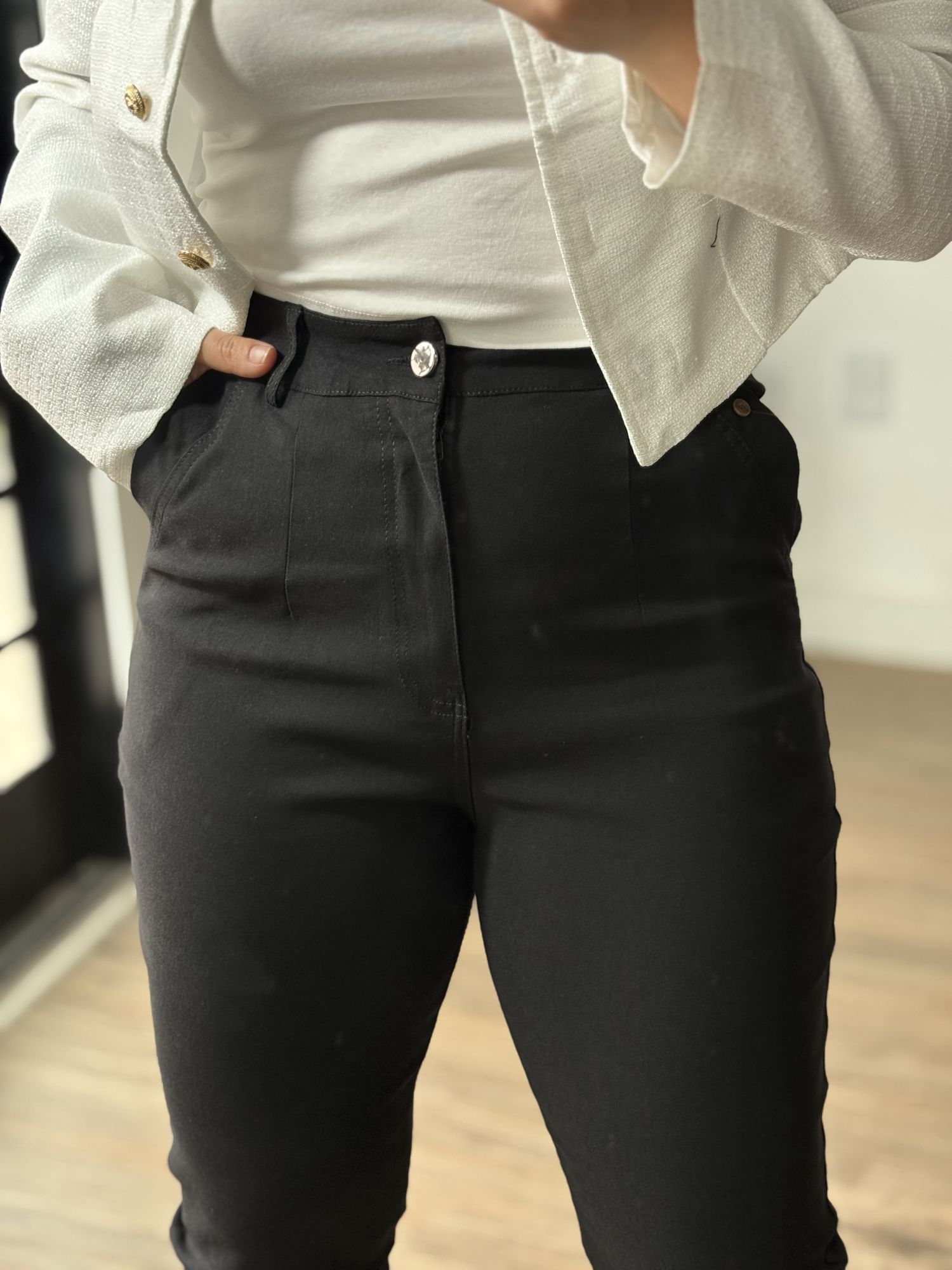 Calça Sarja Luse 2619 - Preto