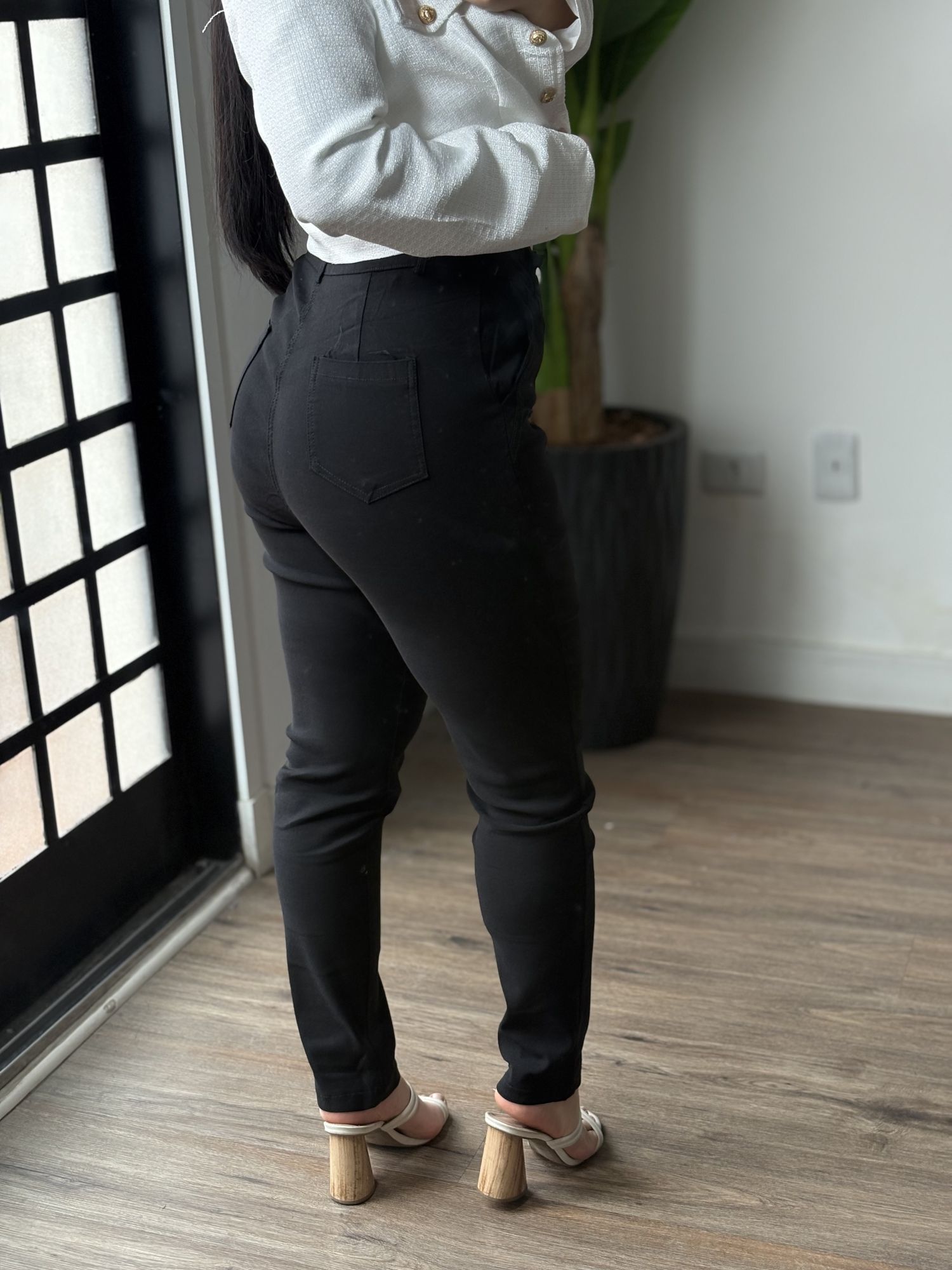 Calça Sarja Luse 2619 - Preto