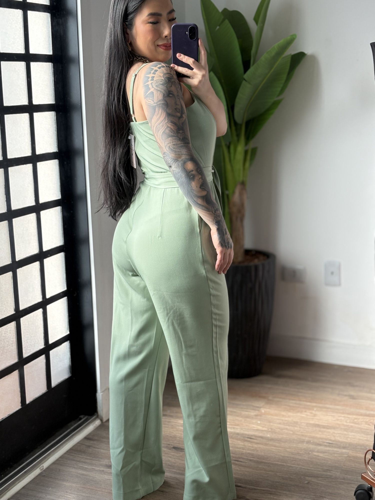 Macacão Longo Laís 064 - Verde 