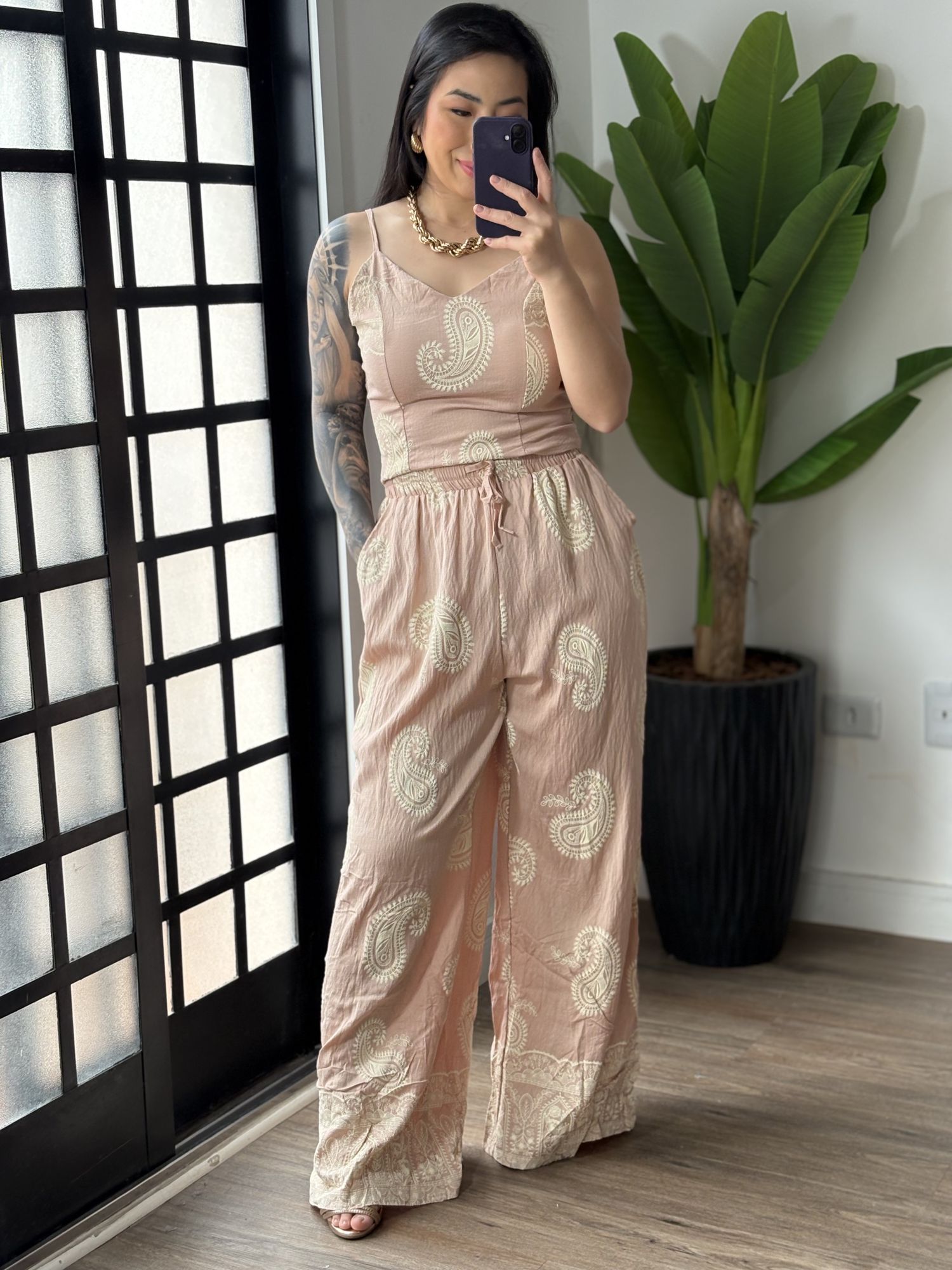 Conjunto Estampado Sol 7175 - Rose 
