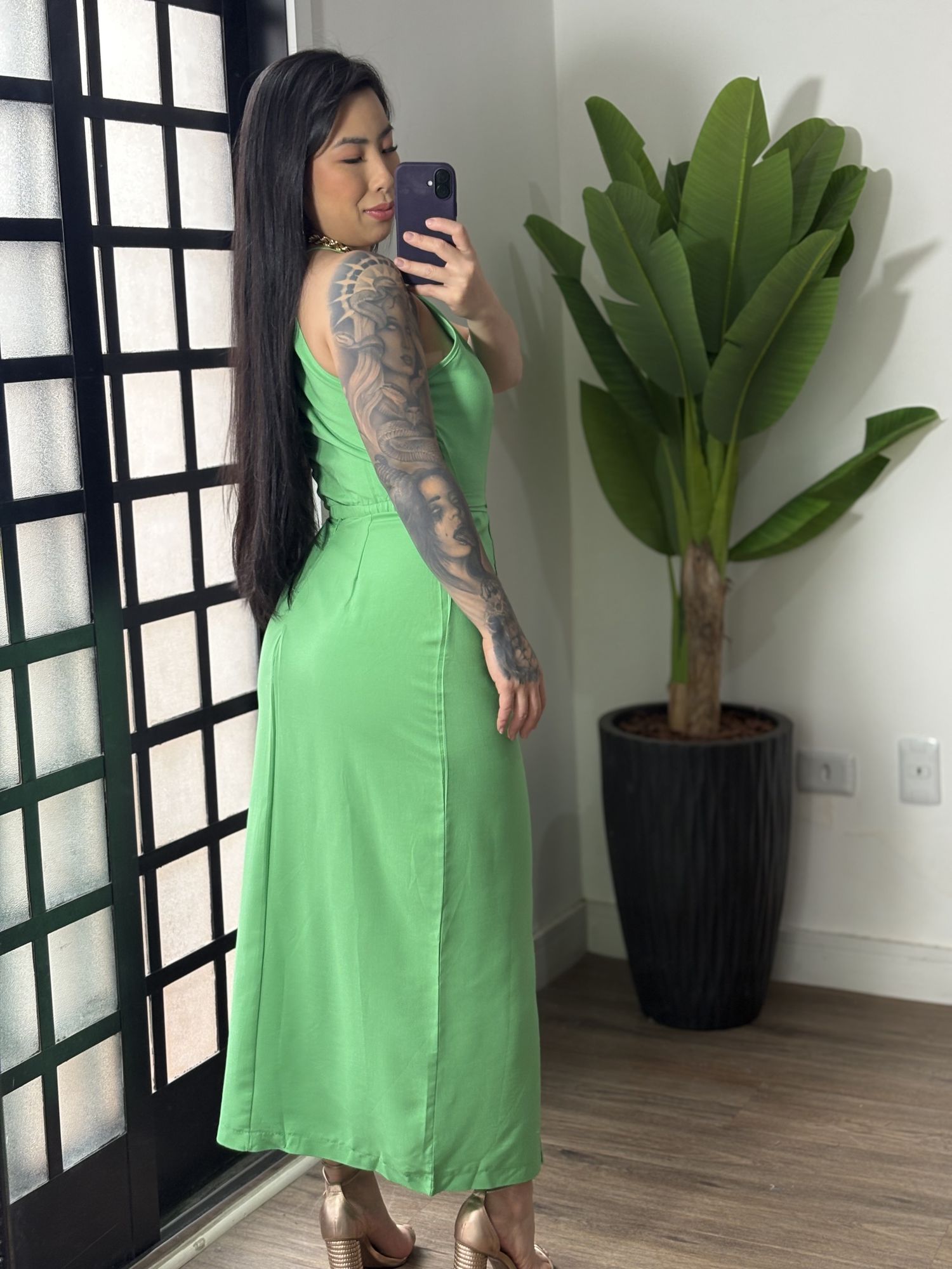 Conjunto Saia Marrant Mavi 1901 - Verde 