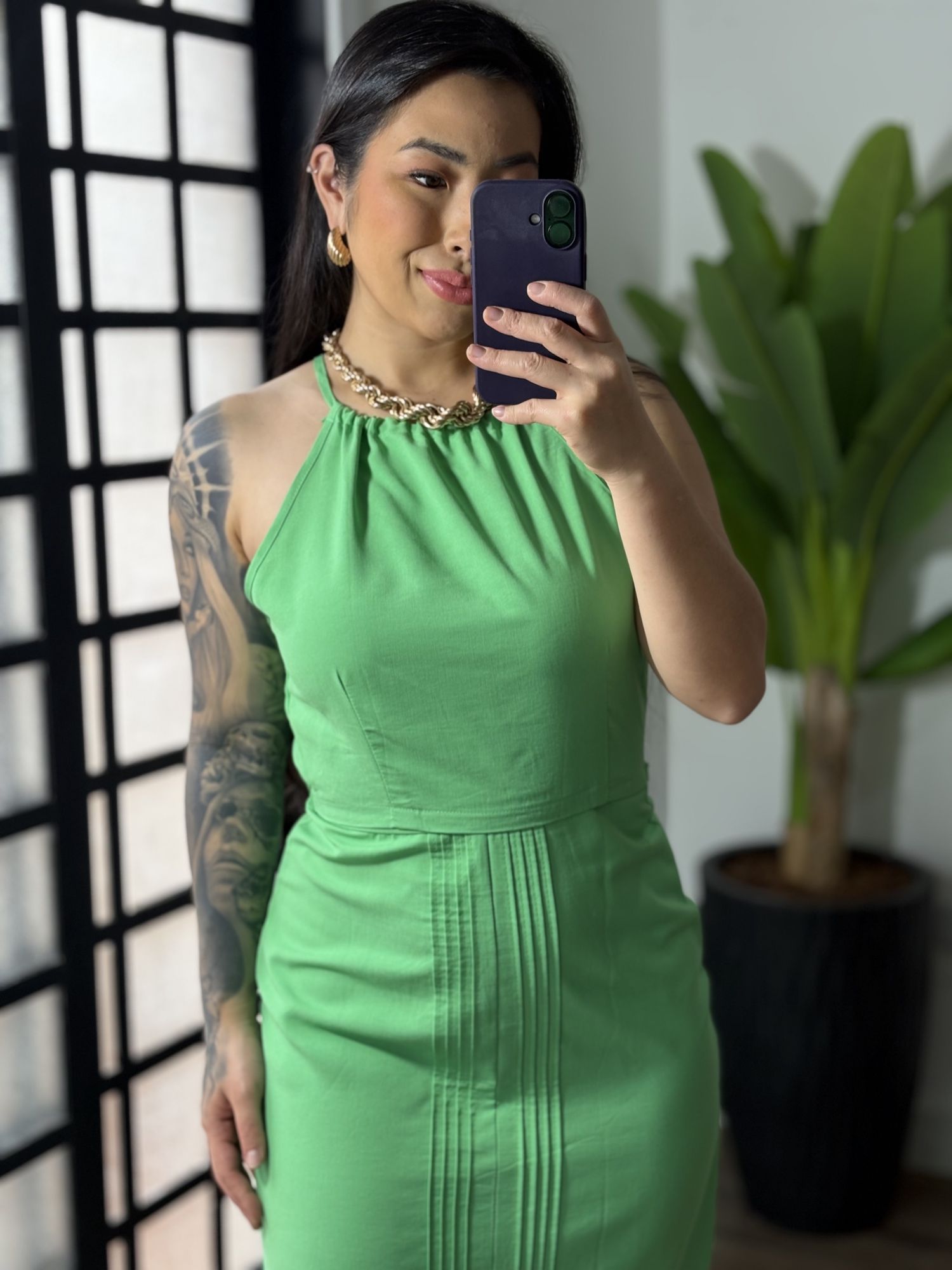 Conjunto Saia Marrant Mavi 1901 - Verde 