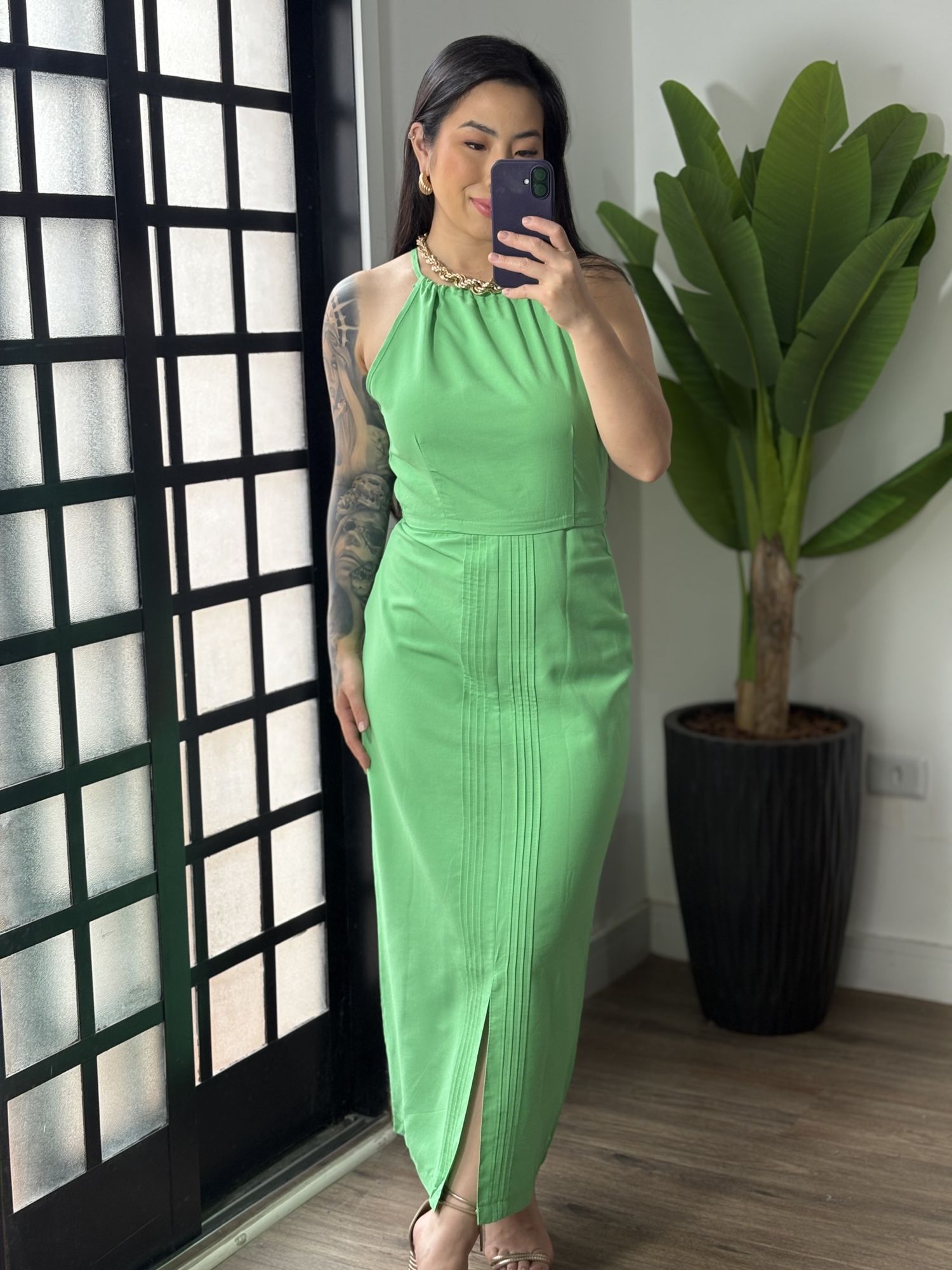 Conjunto Saia Marrant Mavi 1901 - Verde 