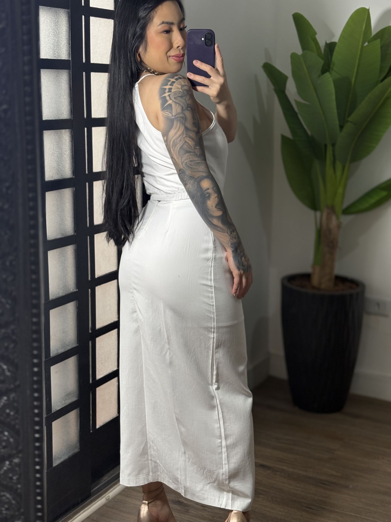 Conjunto Saia Marrant Mavi 1901 - Branco 