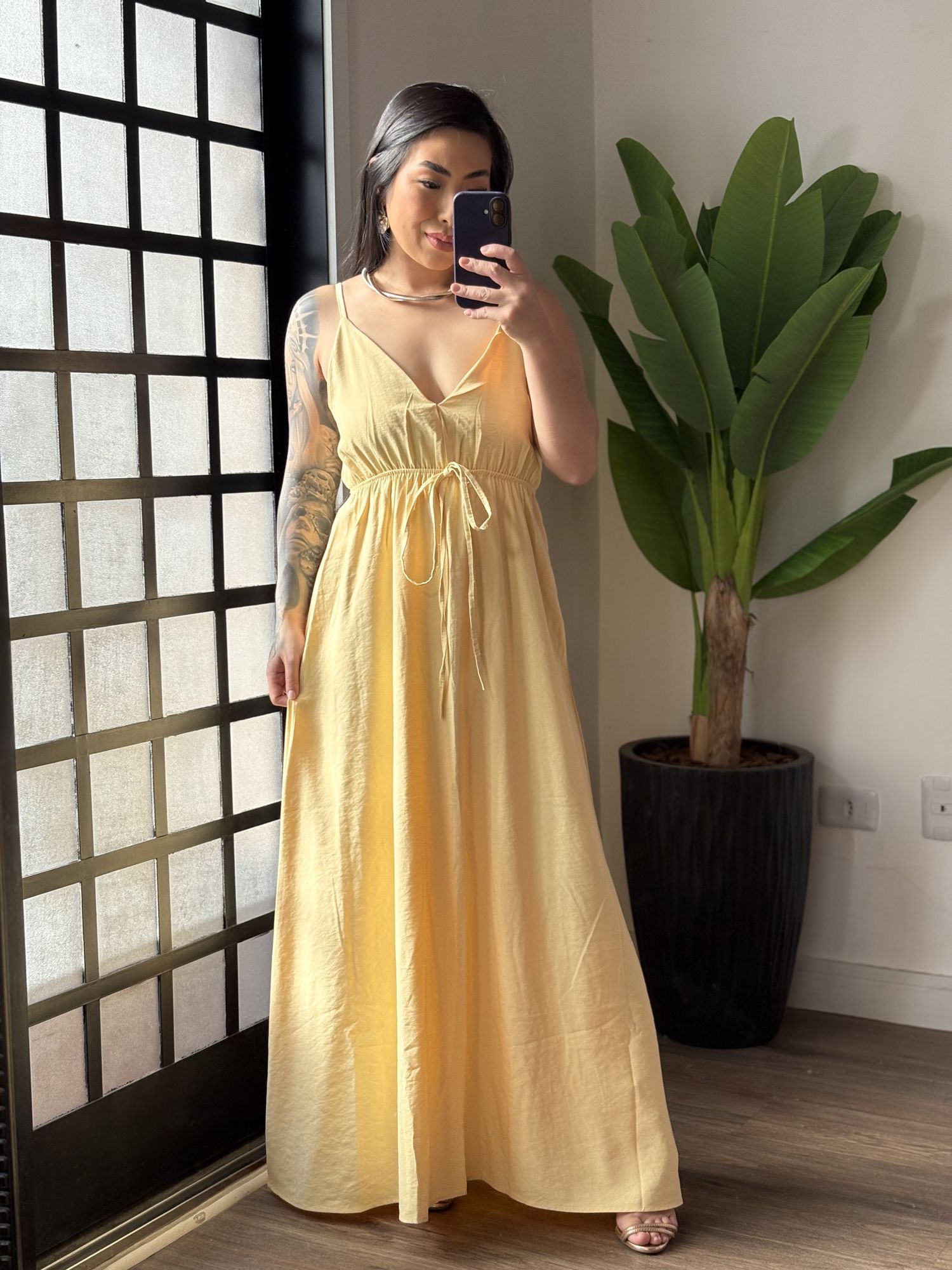 Vestido Marrant Gigi 381 - Amarelo