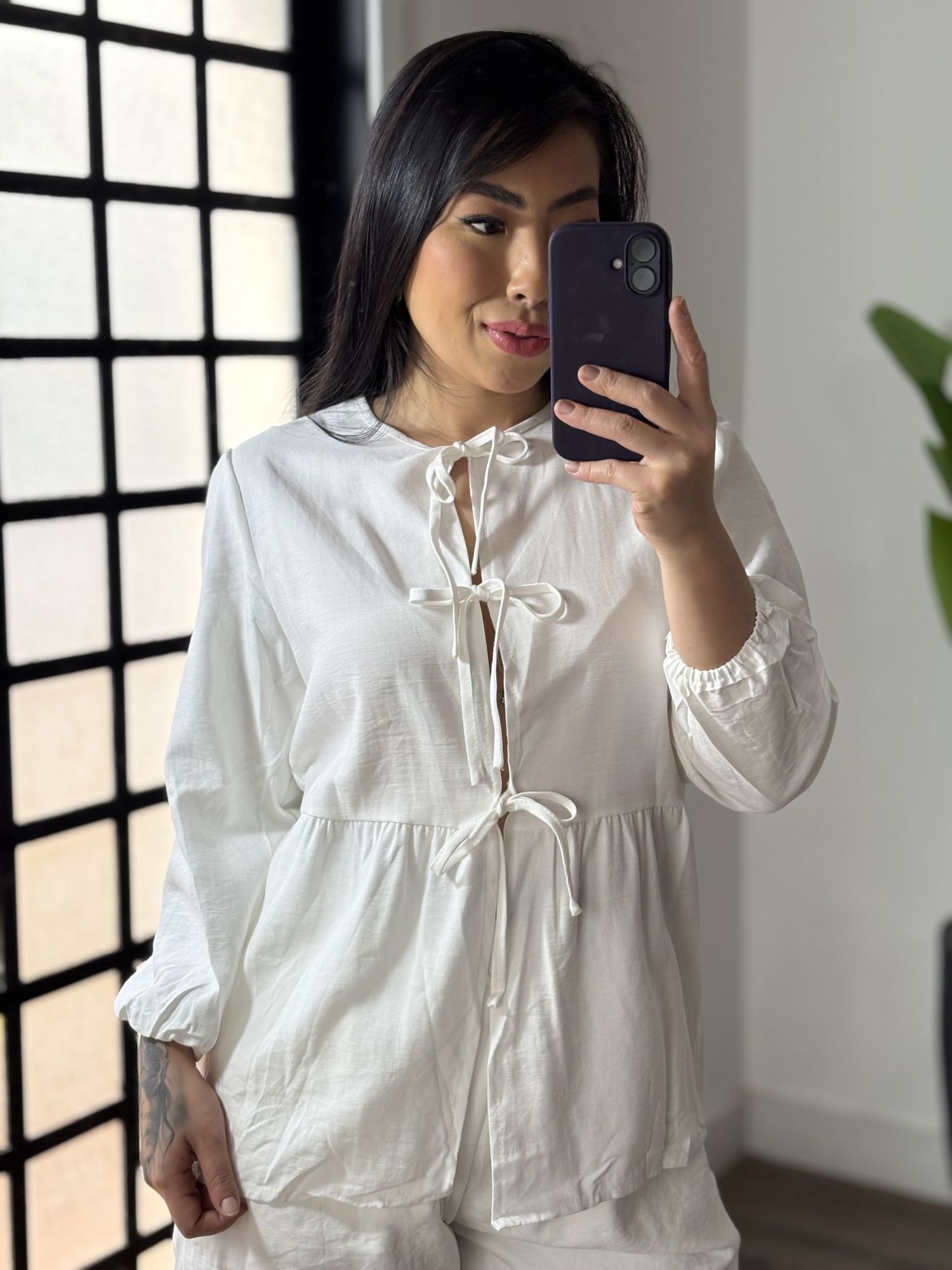 Conjunto Shorts Marrant Marina 1491 - Branco 