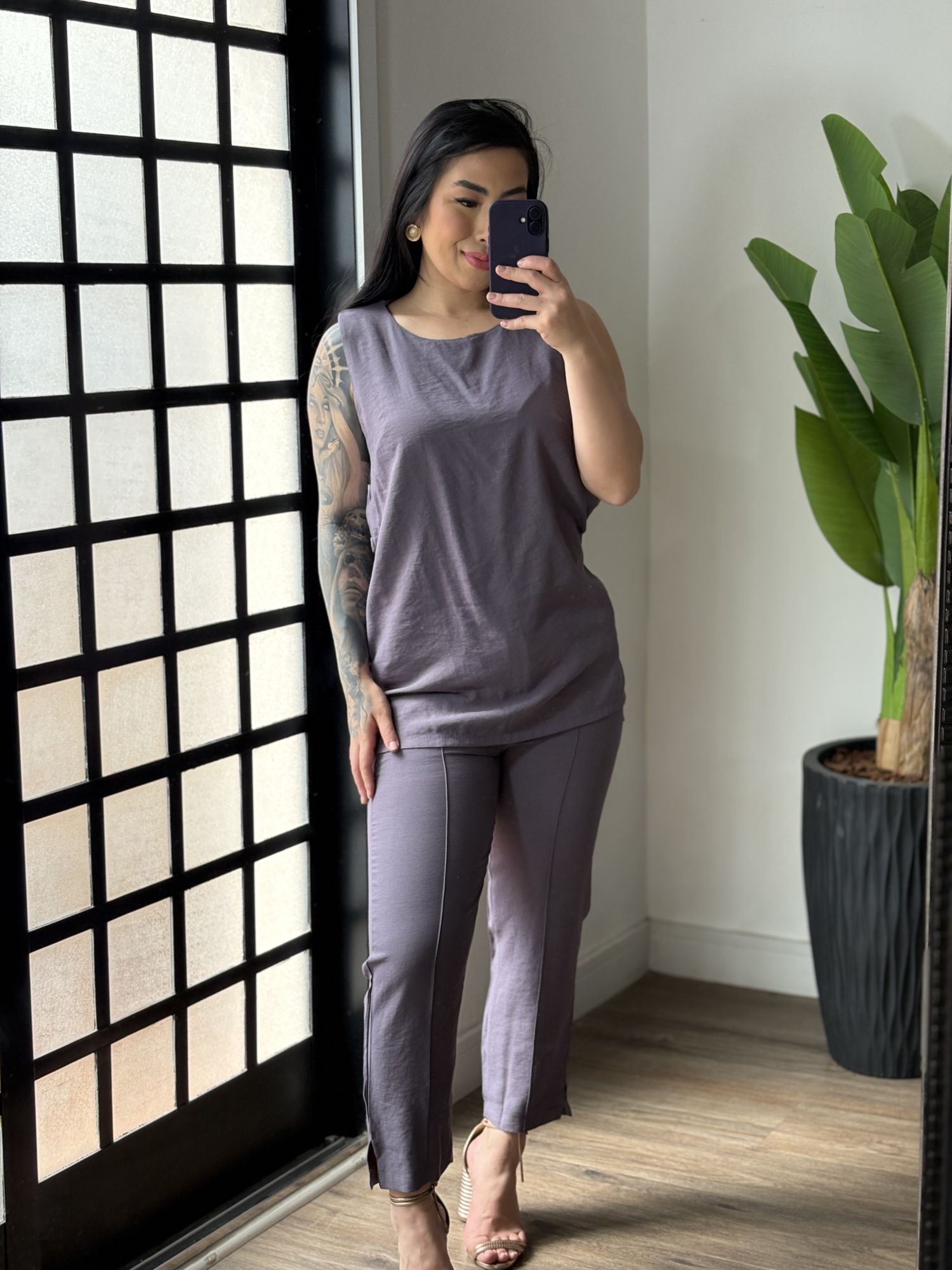 Conjunto Marrant Elisa 61004 - Cinza 