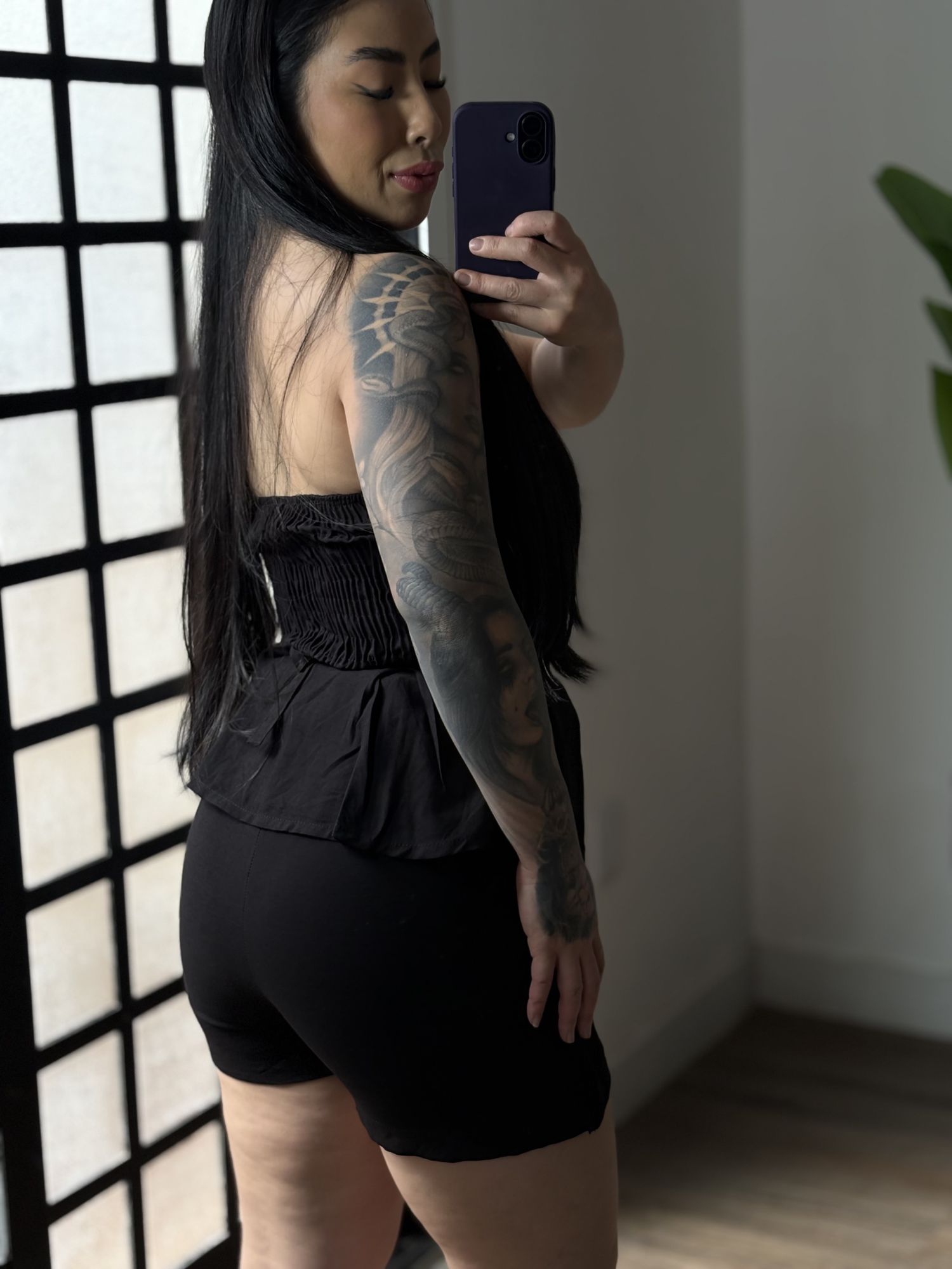 Conjunto Shorts Saia Marrant Perola 61021 - Preto 