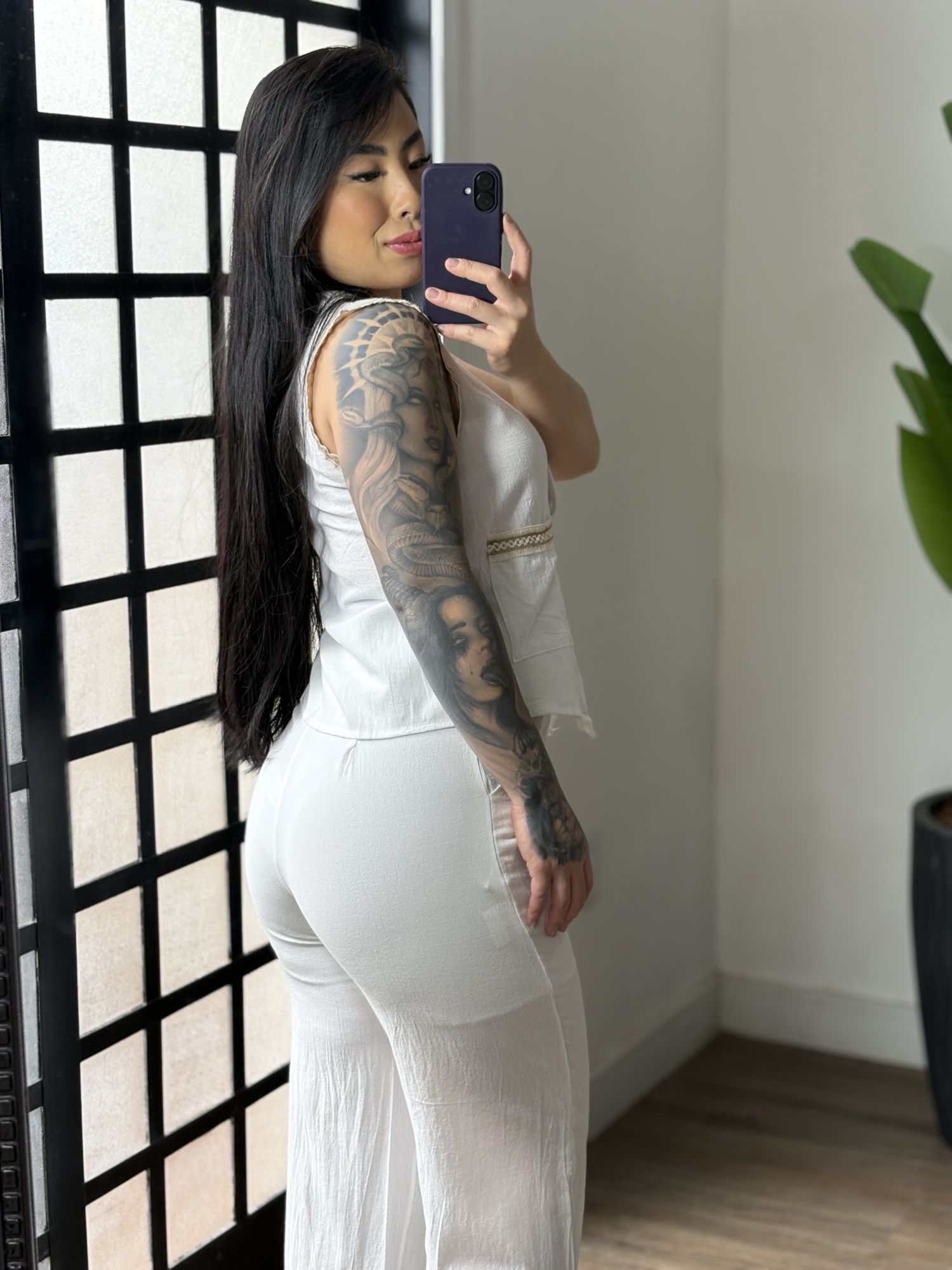 Conjunto Linho Analu 9511 - Branco 