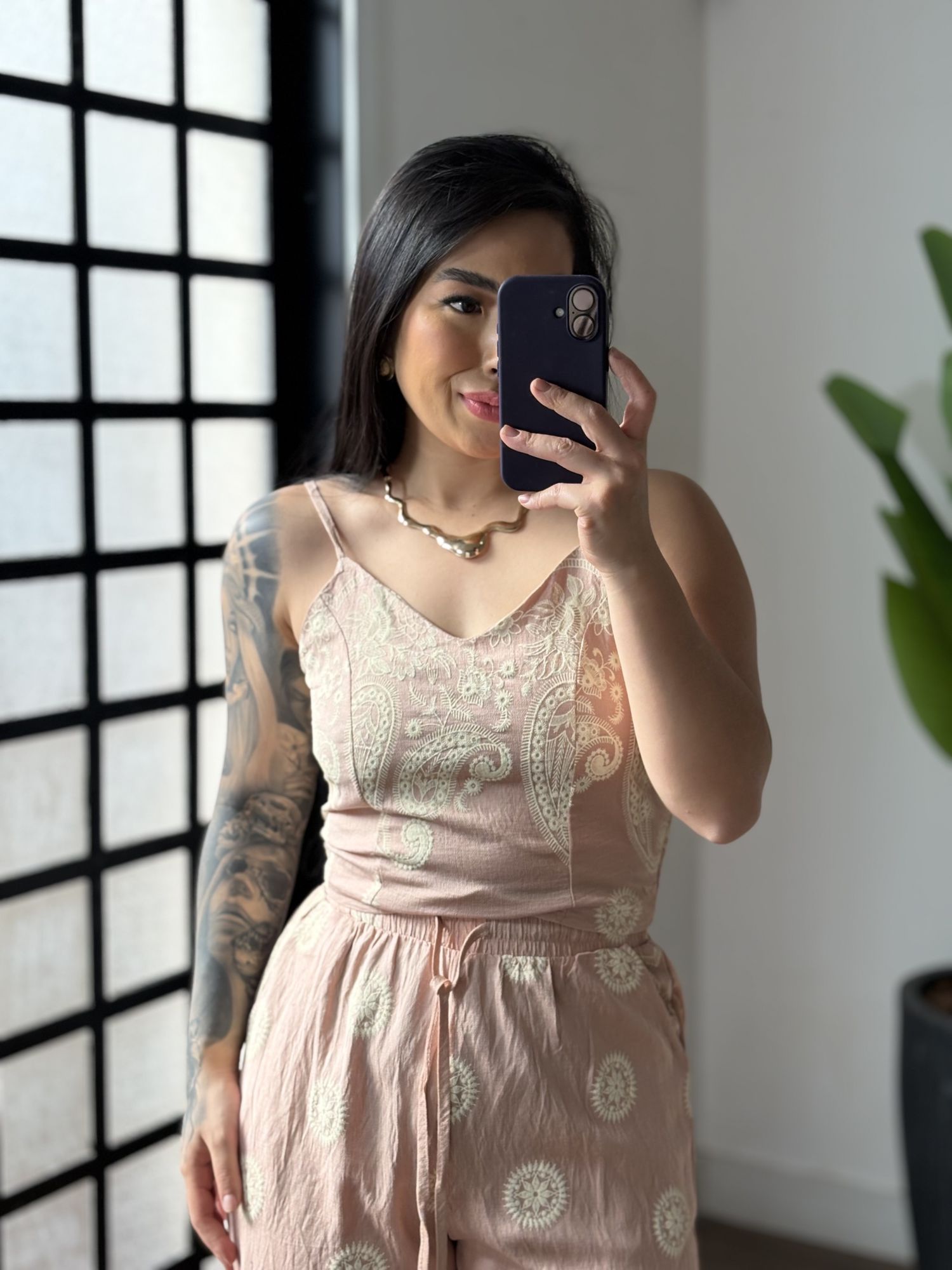 Conjunto Estampado Betta 7176 - Rose 
