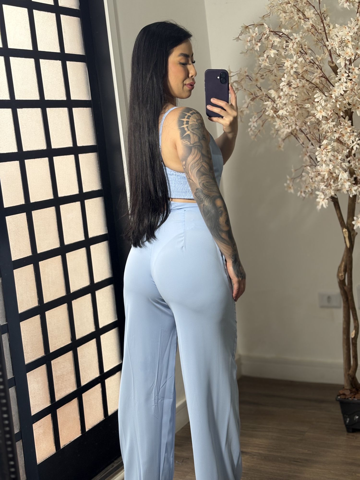 Conjunto Calça Marisa Y010 - Azul C049
