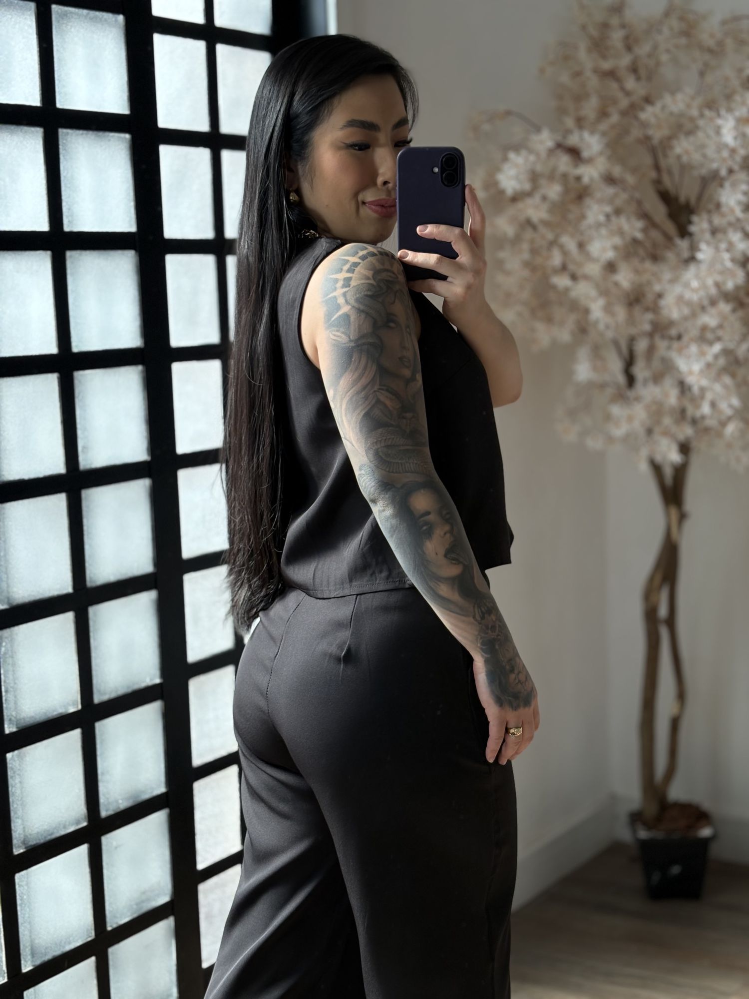 Conjunto Alfaiataria Altezza 1635 - Preto C050