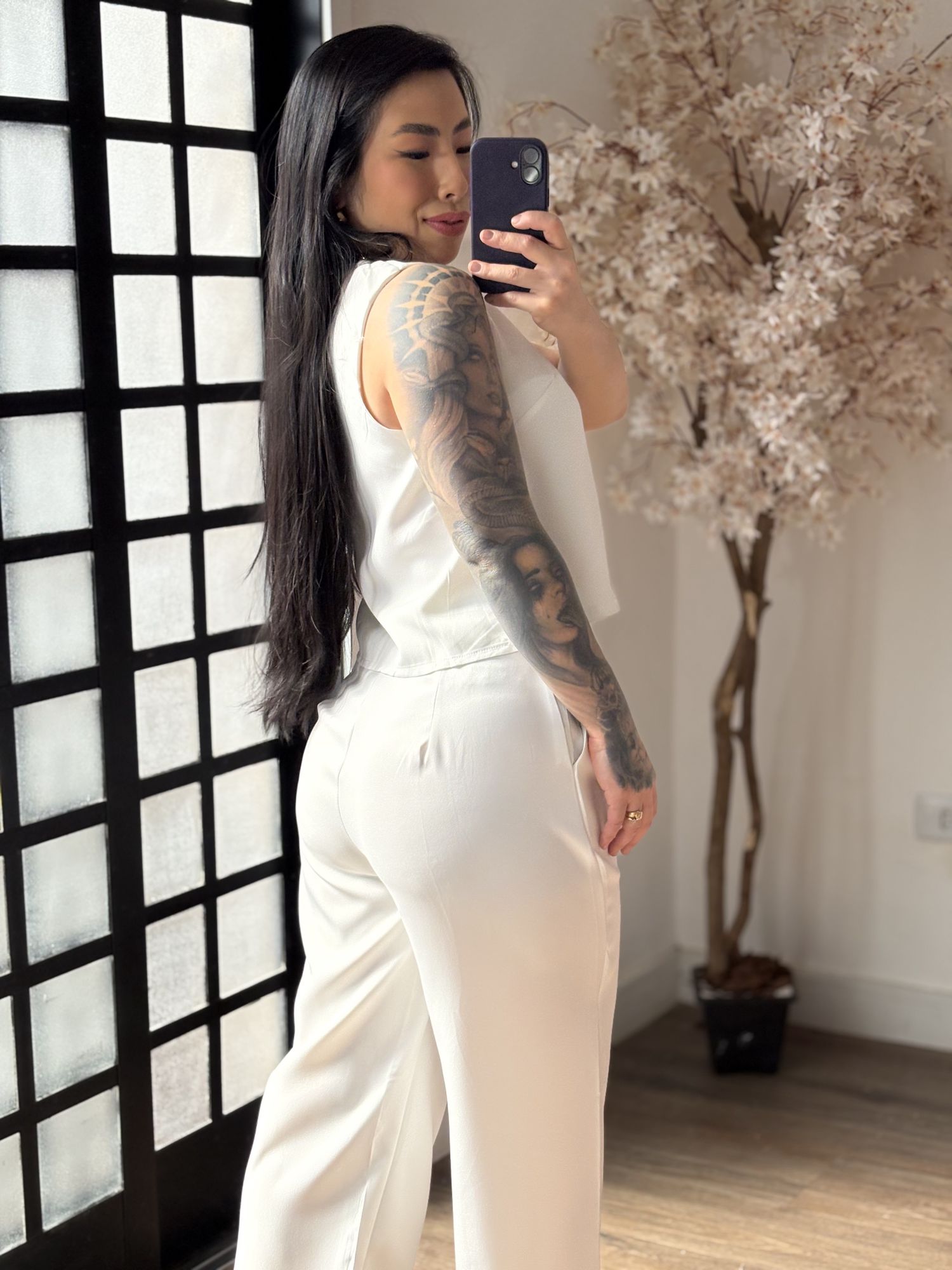 Conjunto Alfaiataria Altezza 1635 - Branco C050