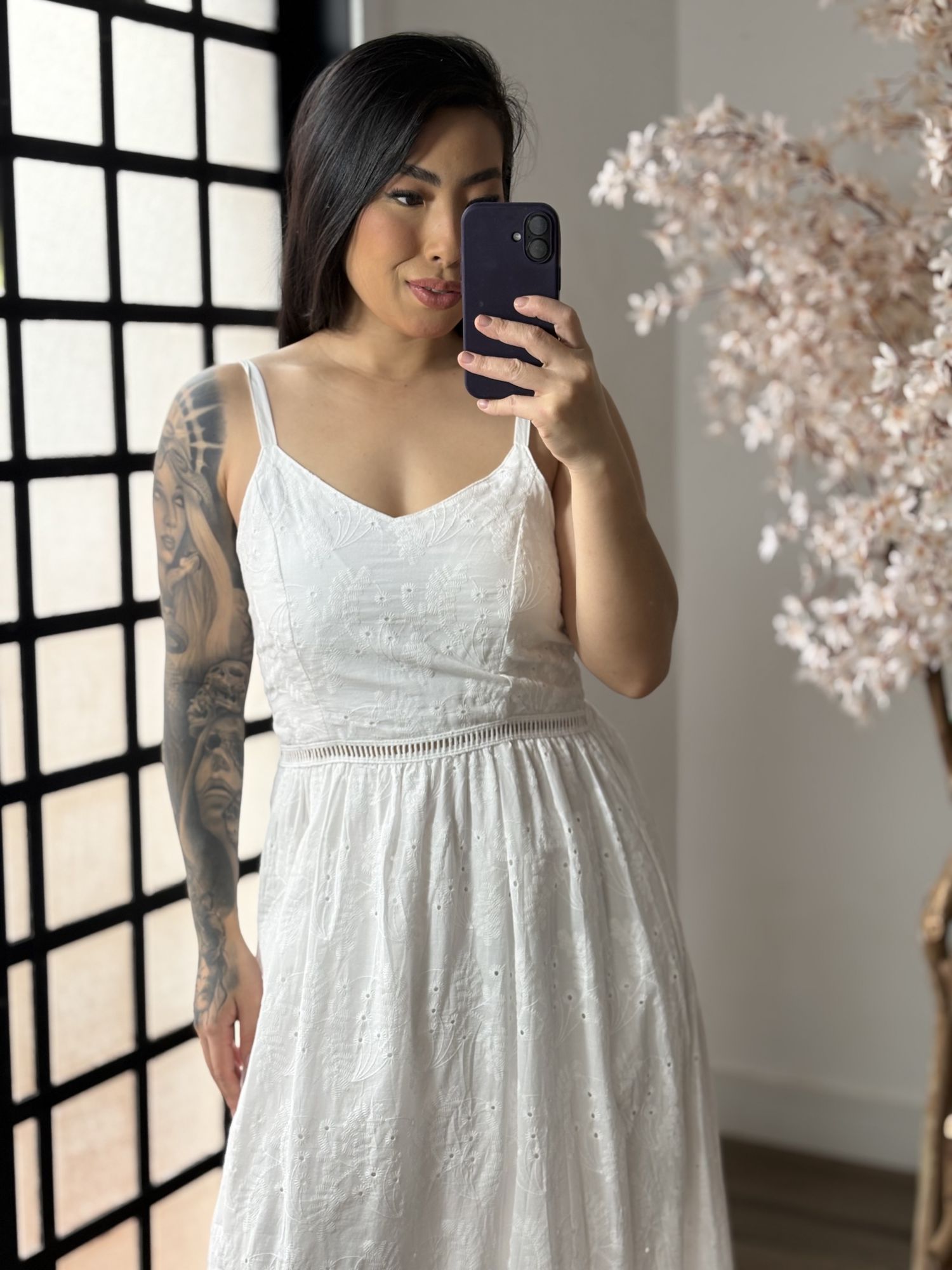 Vestido Longo Lese Nany 1002 - Branco C038