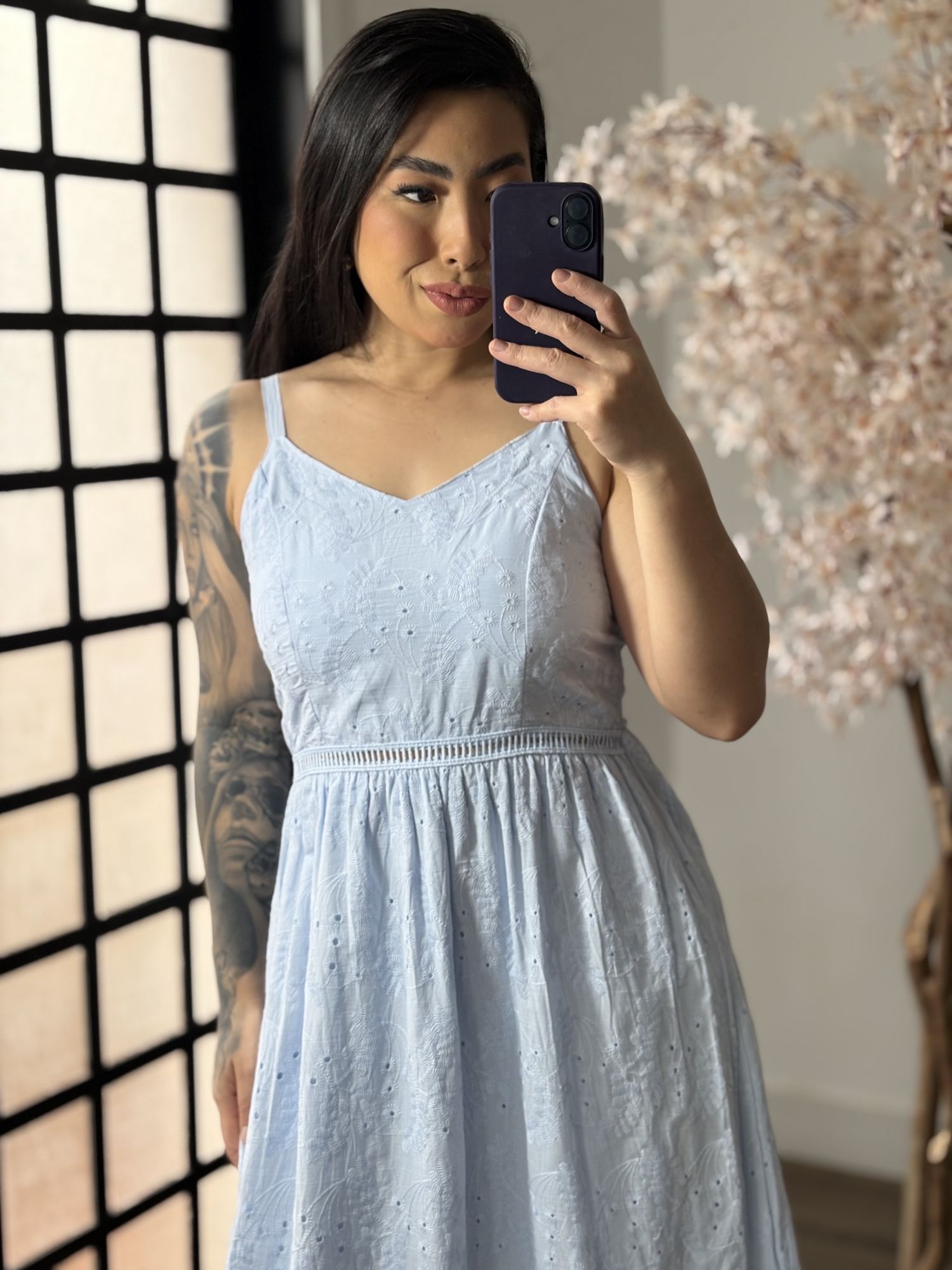 Vestido Longo Lese Nany 1002 - Azul C038