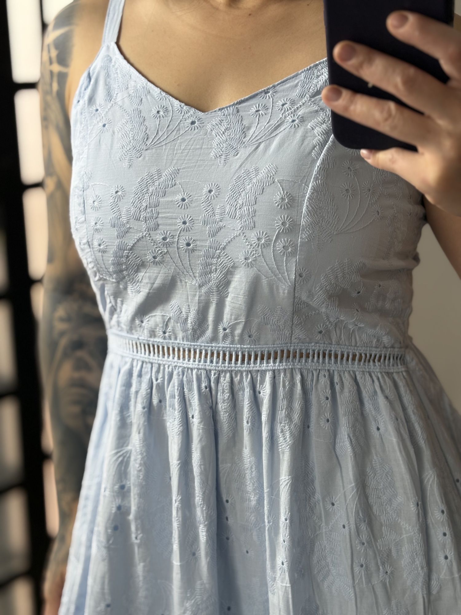 Vestido Longo Lese Nany 1002 - Azul C038