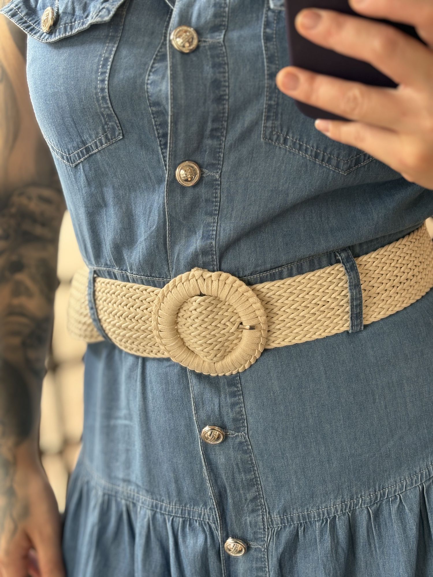 Vestido Jeans Lady 3479 - Escuro C060