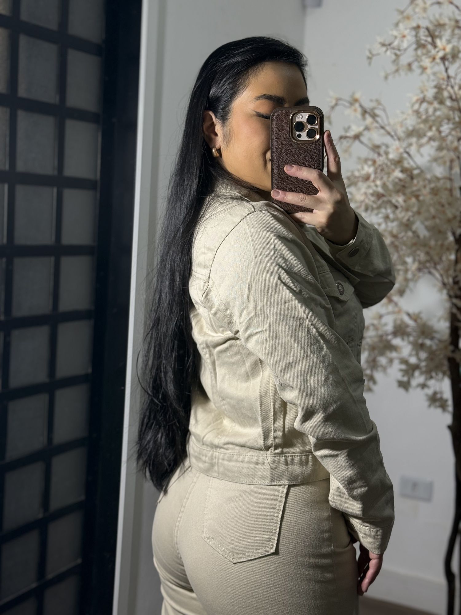 Jaqueta Jeans 949 - Bege C064