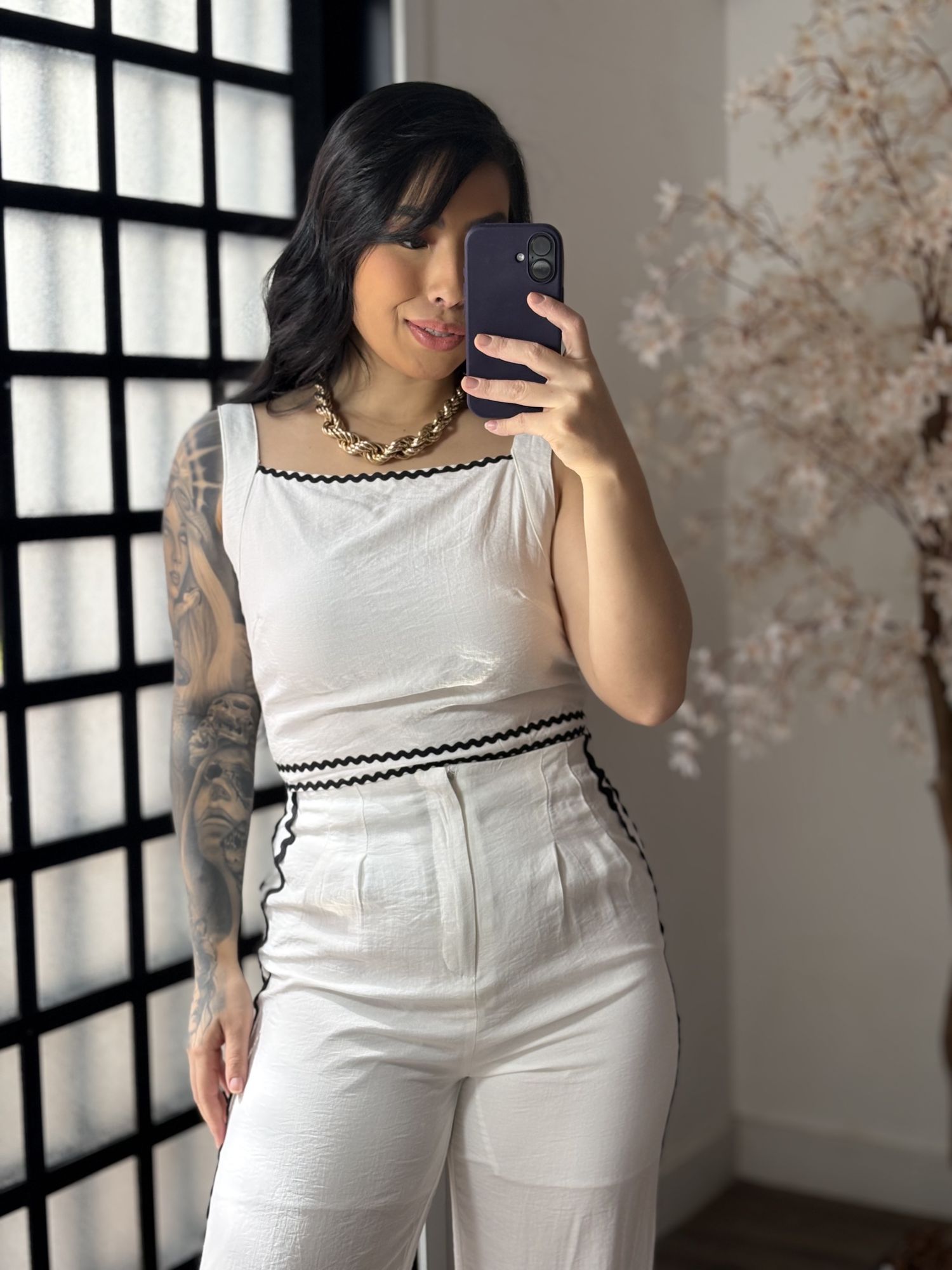 Conjunto Marrant Bordado Flávia 372 - Branco C024