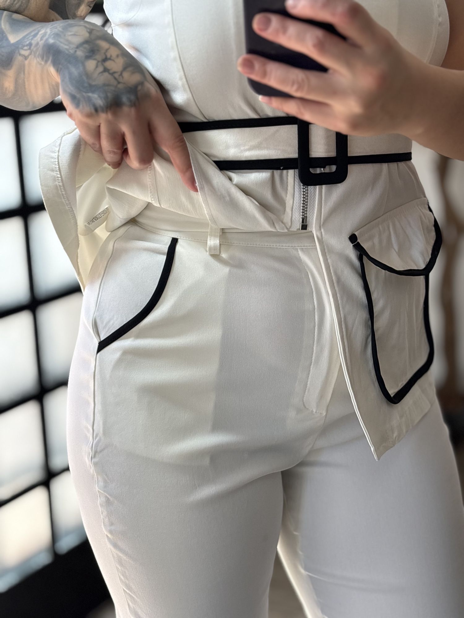 Conjunto Calça Viscose Luana 3278 - Branco C057