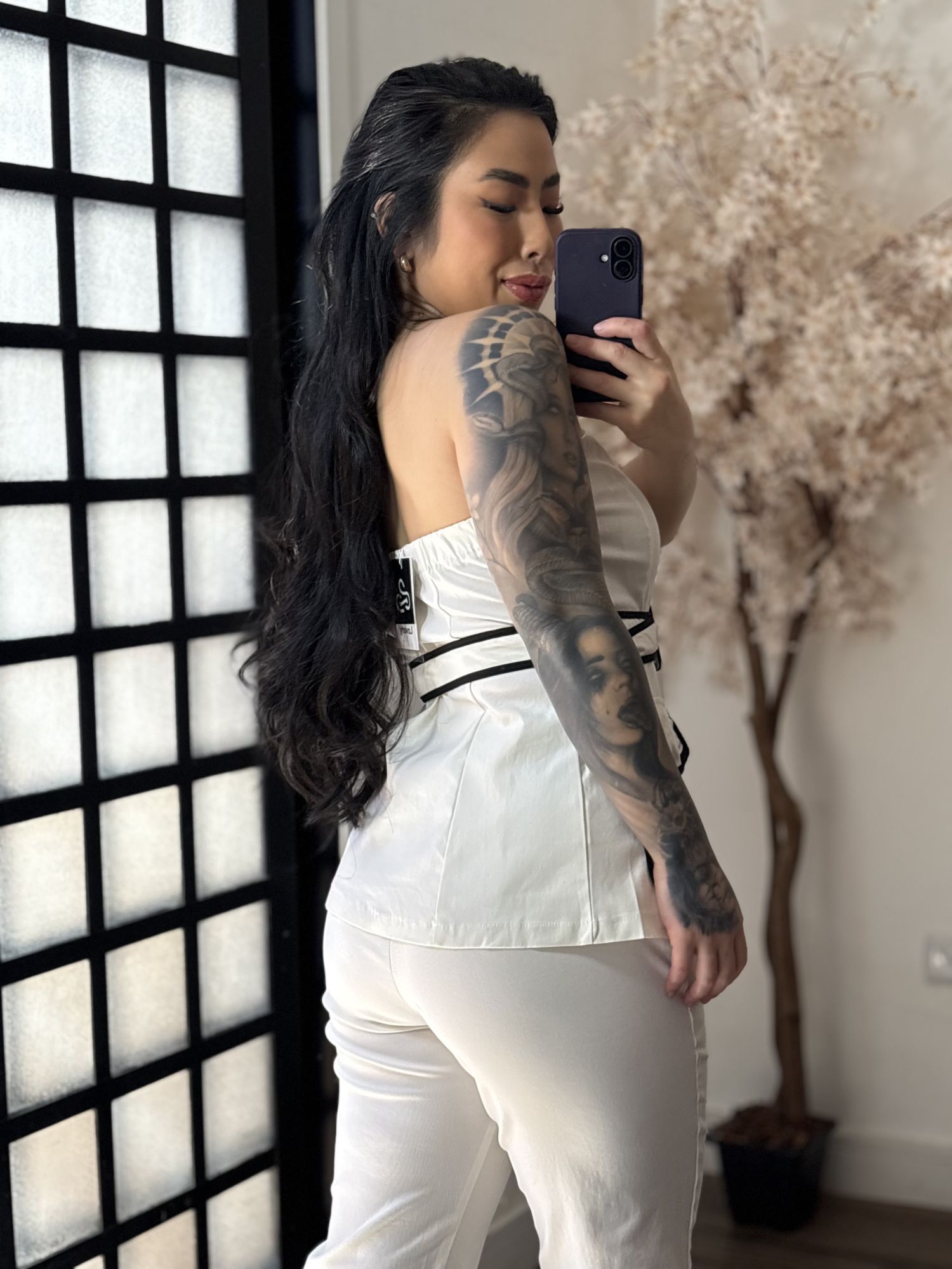 Conjunto Calça Viscose Luana 3278 - Branco C057