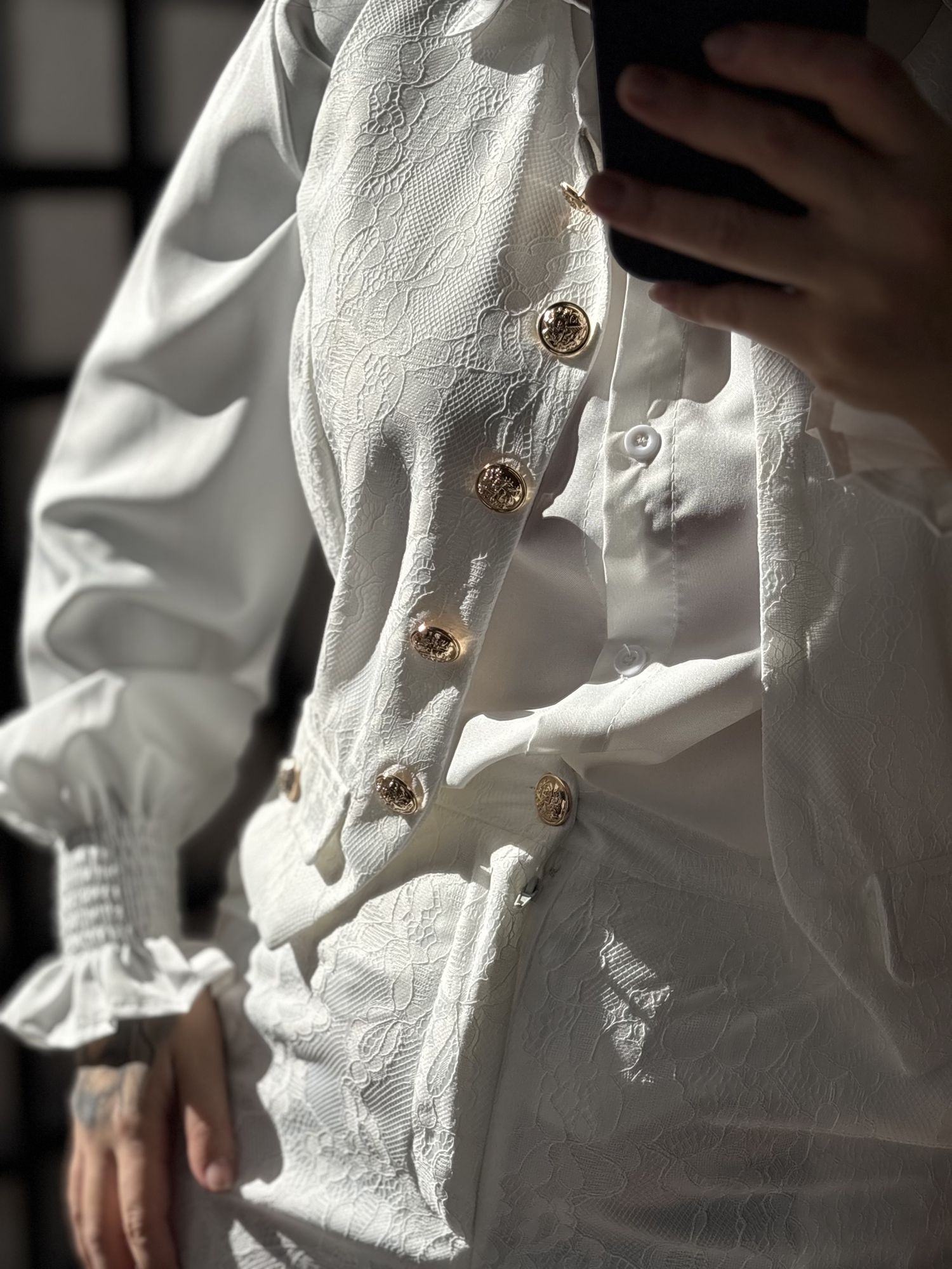 Conjunto Rendado Jade M031 - Branco C064