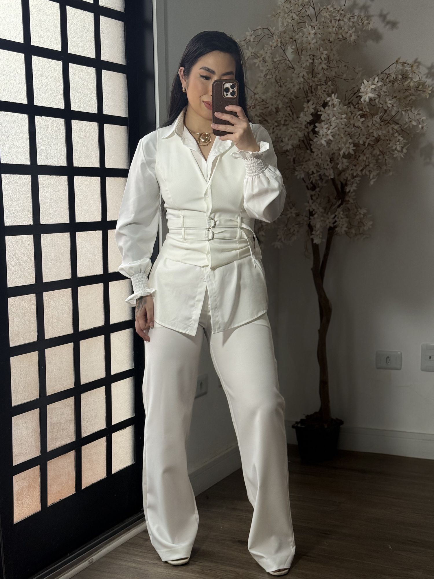 Conjunto Linho Marly 61022 - Branco C025