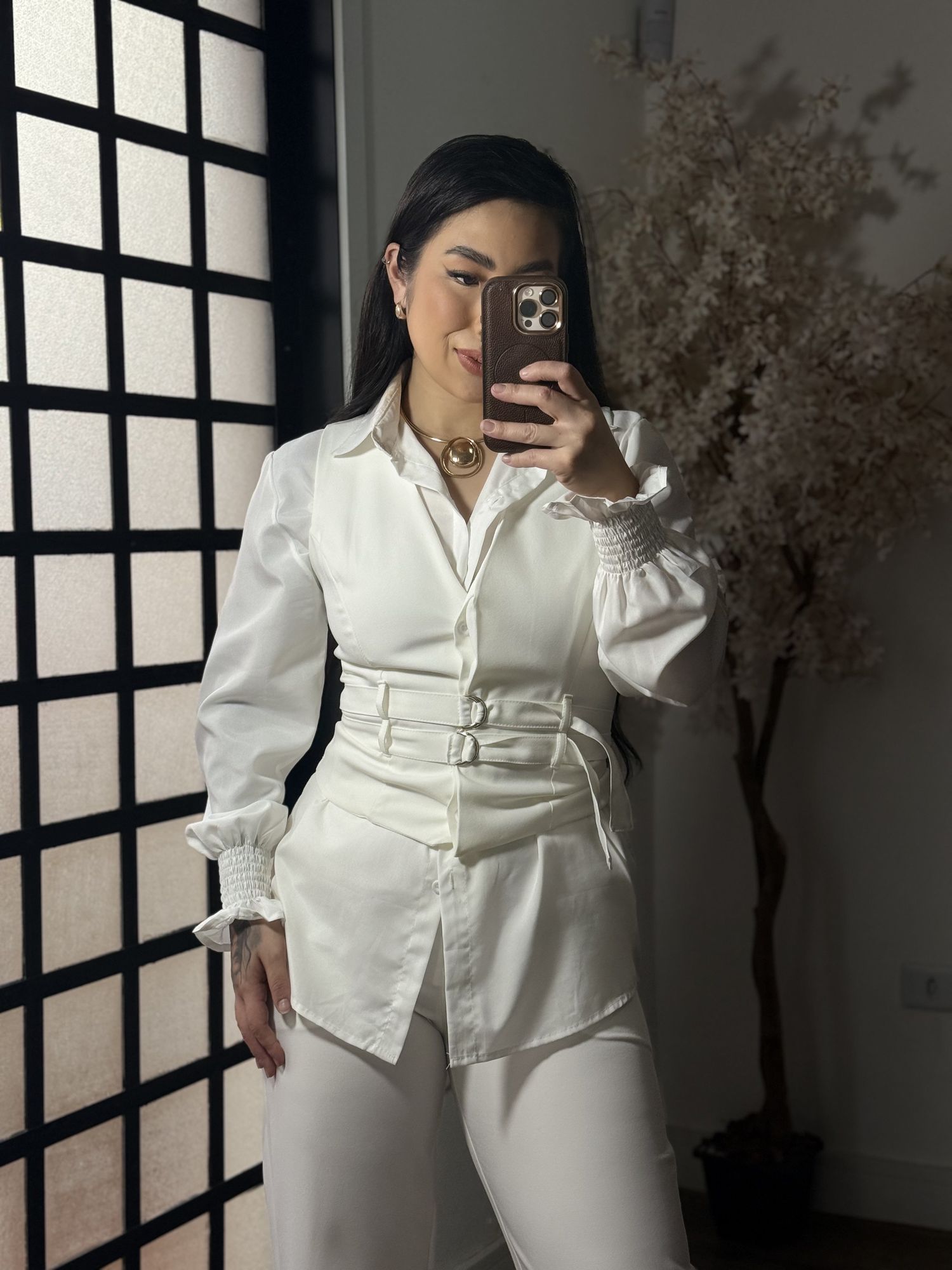 Conjunto Linho Marly 61022 - Branco C025