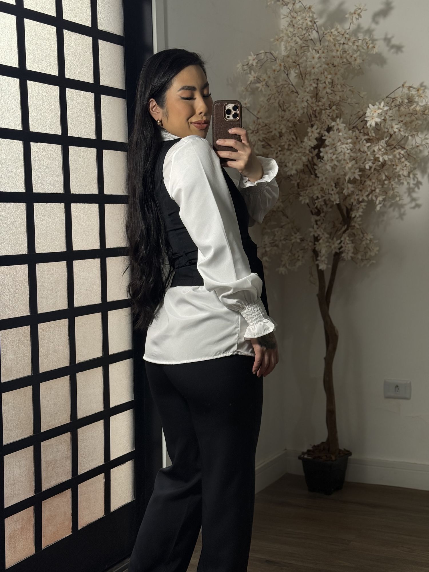 Conjunto Linho Marly 61022 - Preto C025