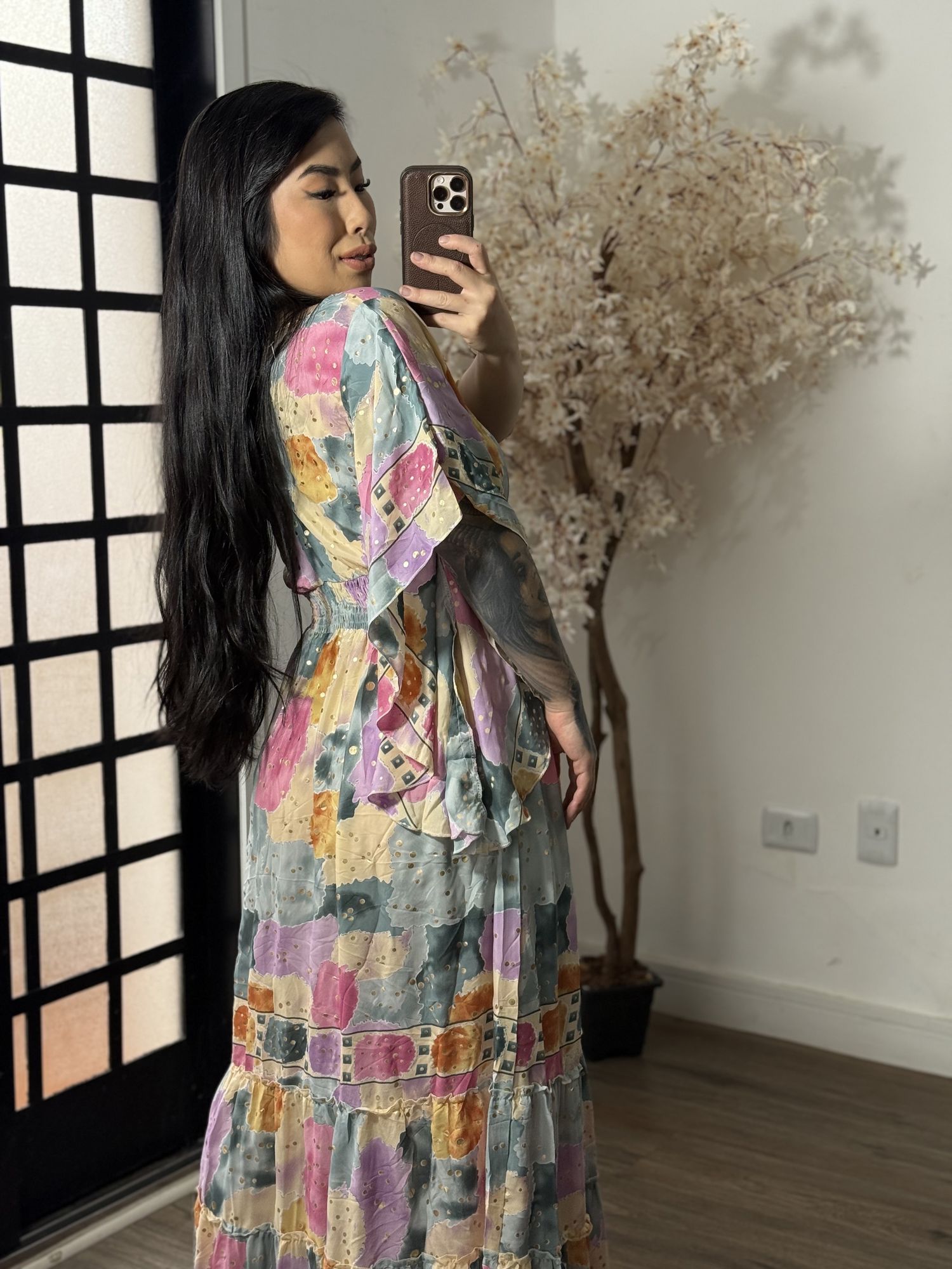 Vestido Manga Flayer 3891 - Estampado 03