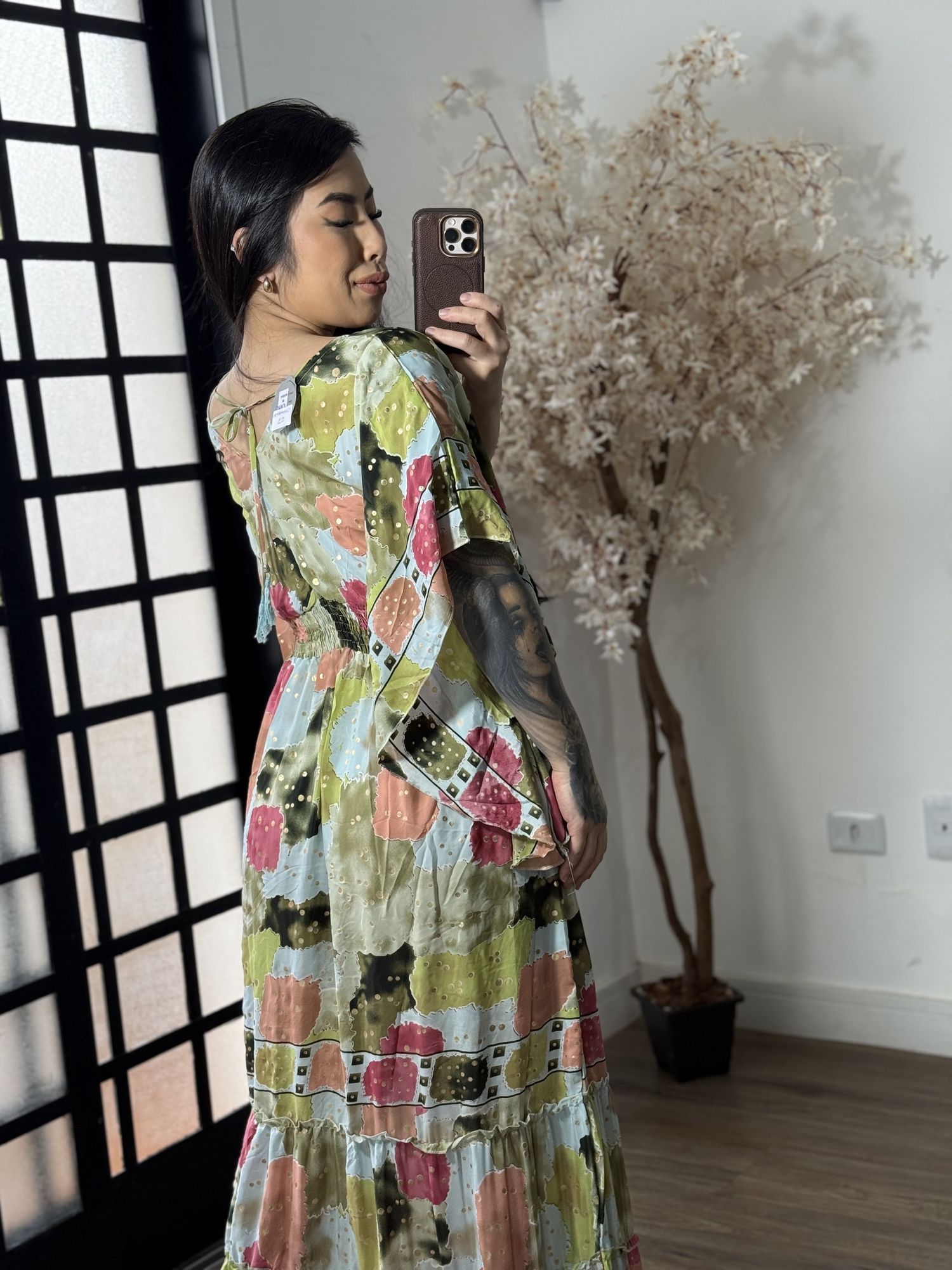 Vestido Manga Flayer 3891 - Estampado 01