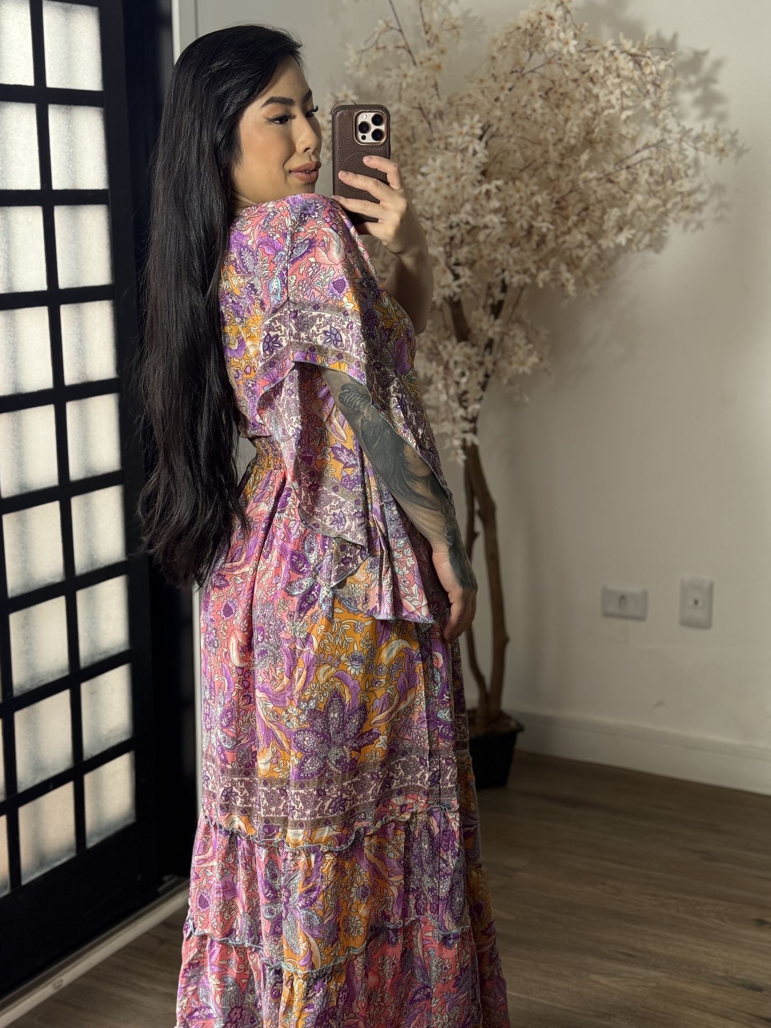 Vestido Manga Flayer 3891 - Estampado 04