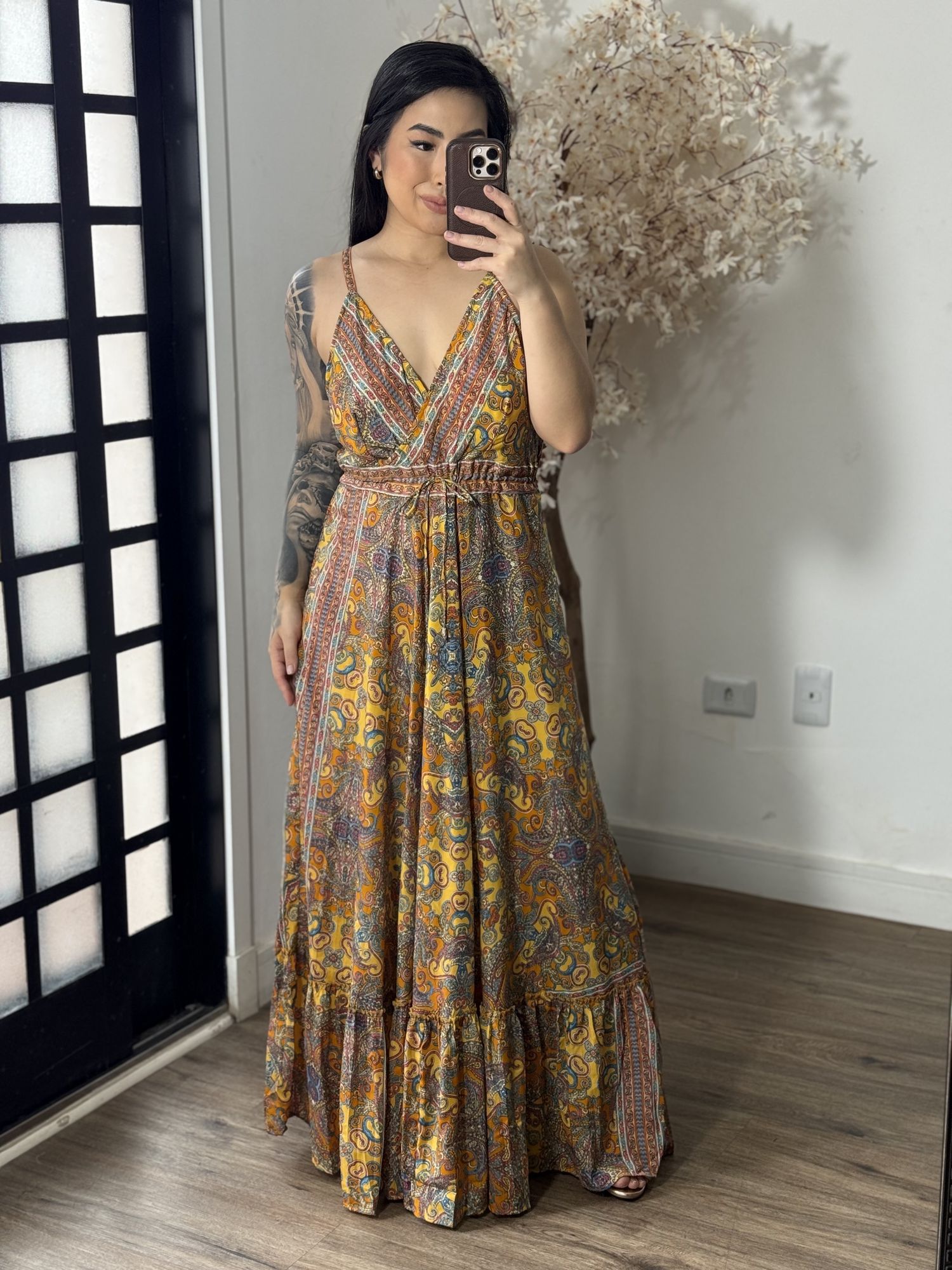 Vestido Seda 4274 - Floral 5