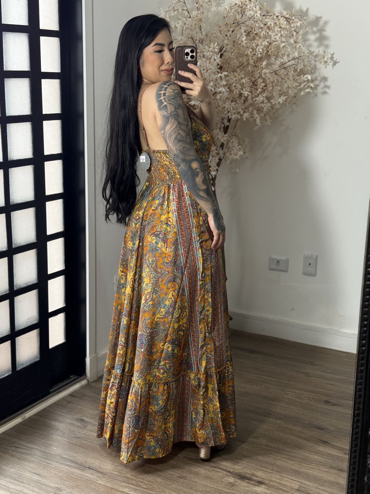 Vestido Seda 4274 - Floral 5