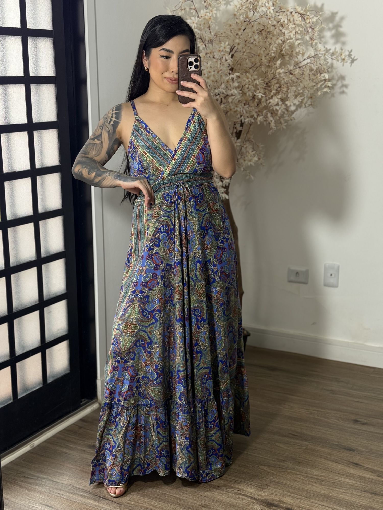 Vestido Seda 4274 - Floral 3