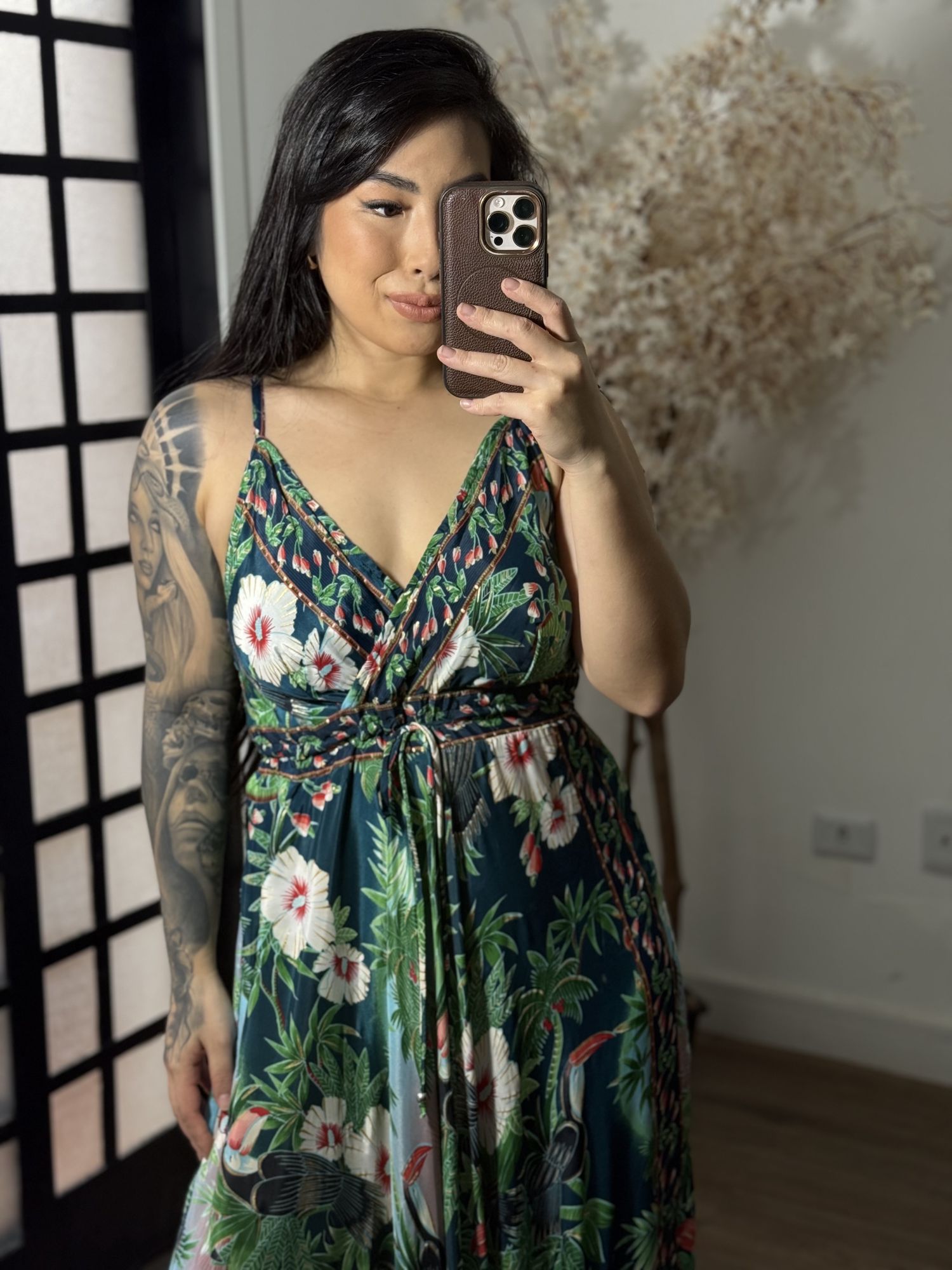 Vestido Seda 4274 - Floral 2