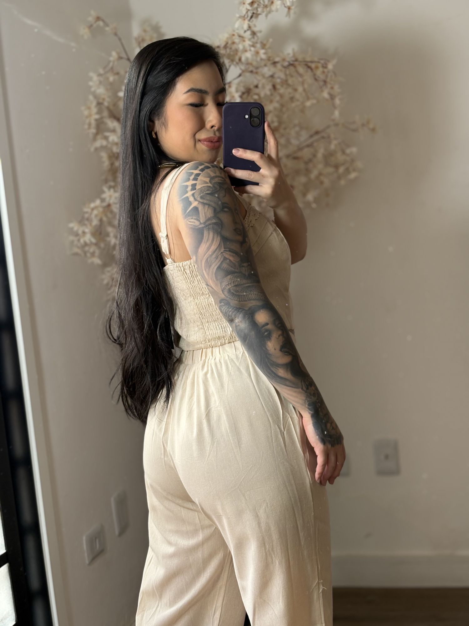 Conjunto Linho Bordado SD1624 - Cru C026