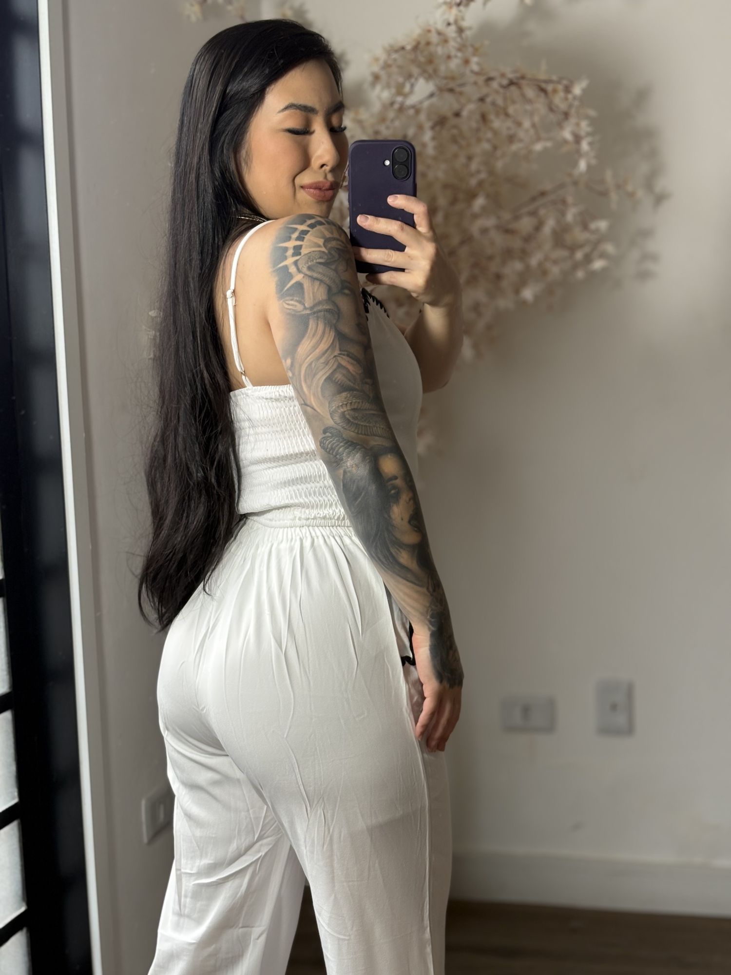 Conjunto Calça Bordado Mel SD1631 - Branco C037