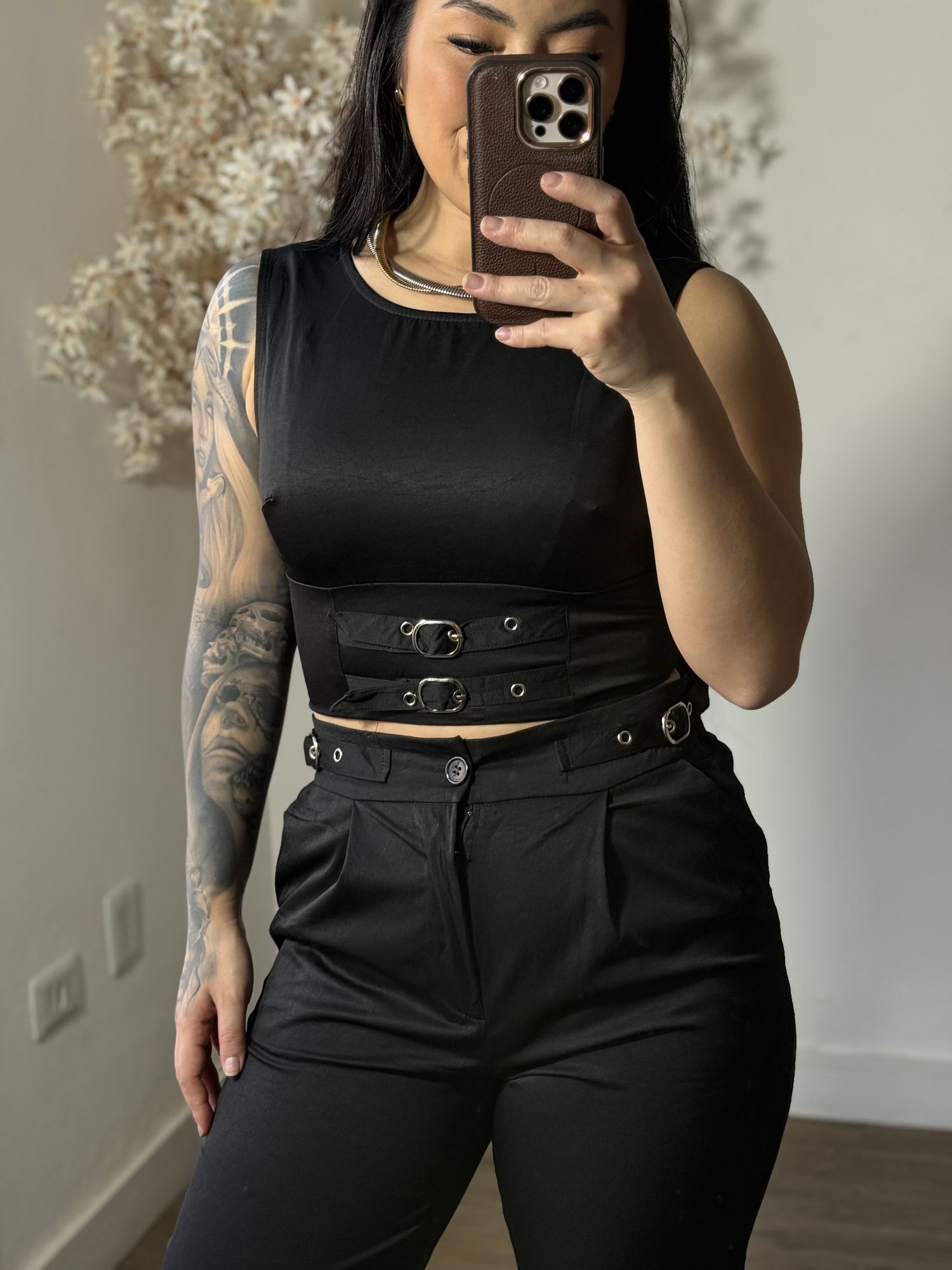 Conjunto Calça Loriel 9905 - Preto C032