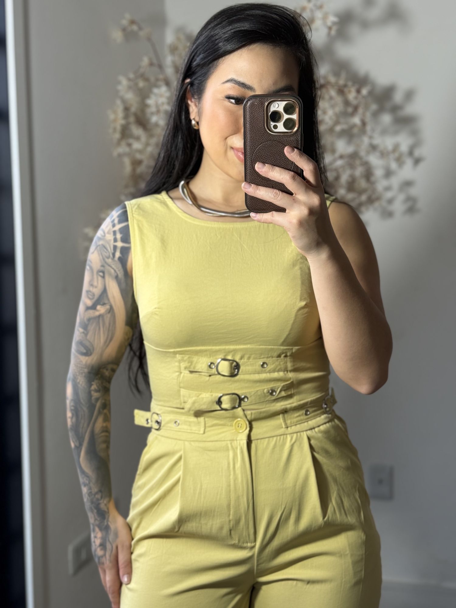 Conjunto Calça Loriel 9905 - Amarelo C032