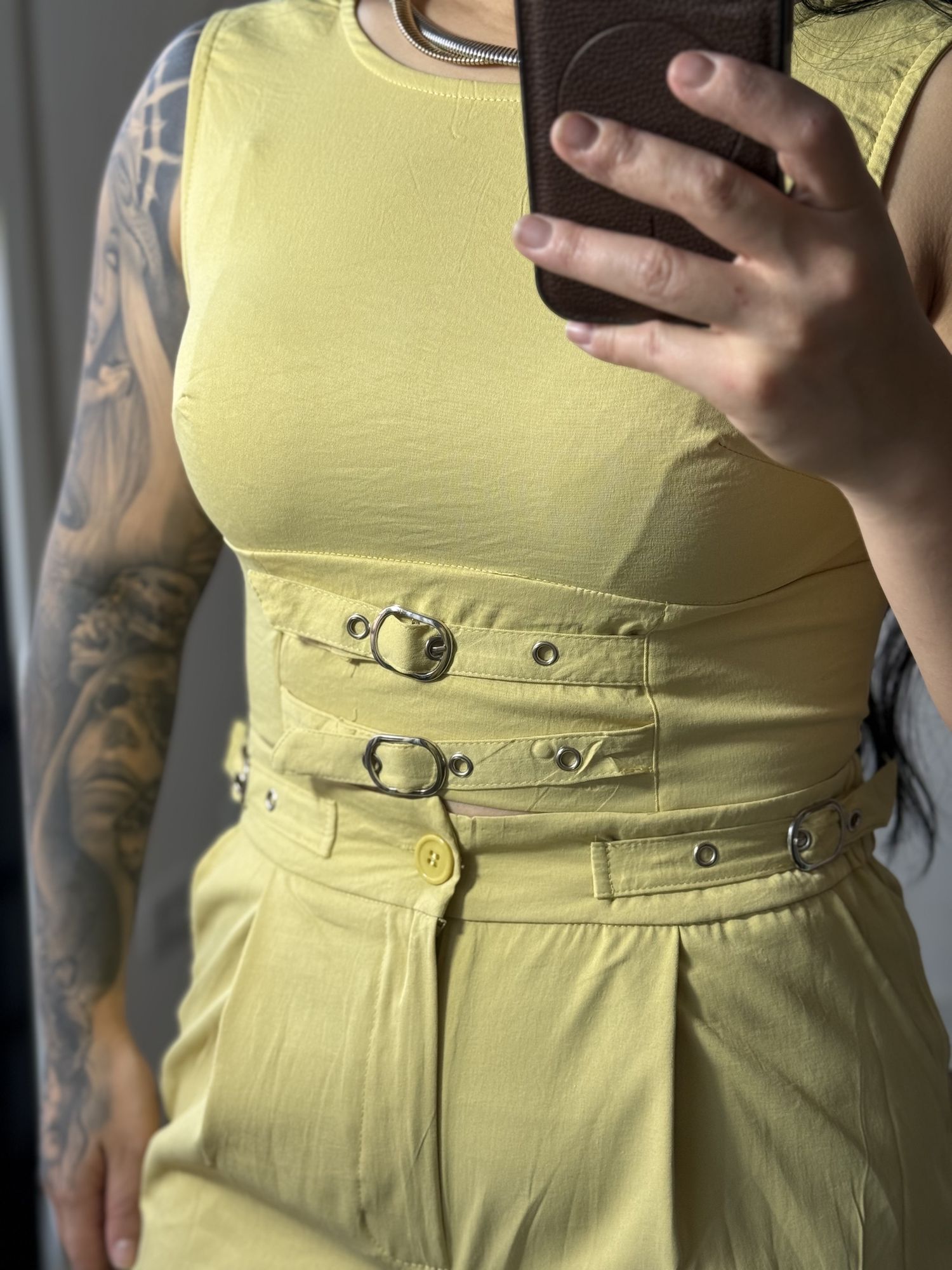 Conjunto Calça Loriel 9905 - Amarelo C032