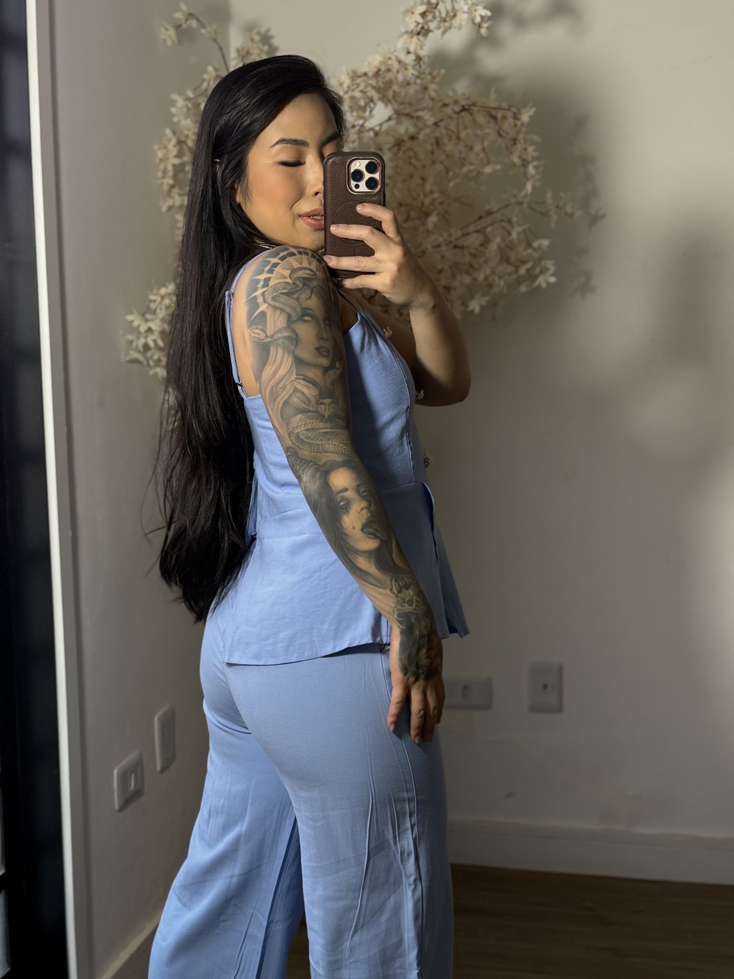 Conjunto Calça Tyna 1023 - Azul C030