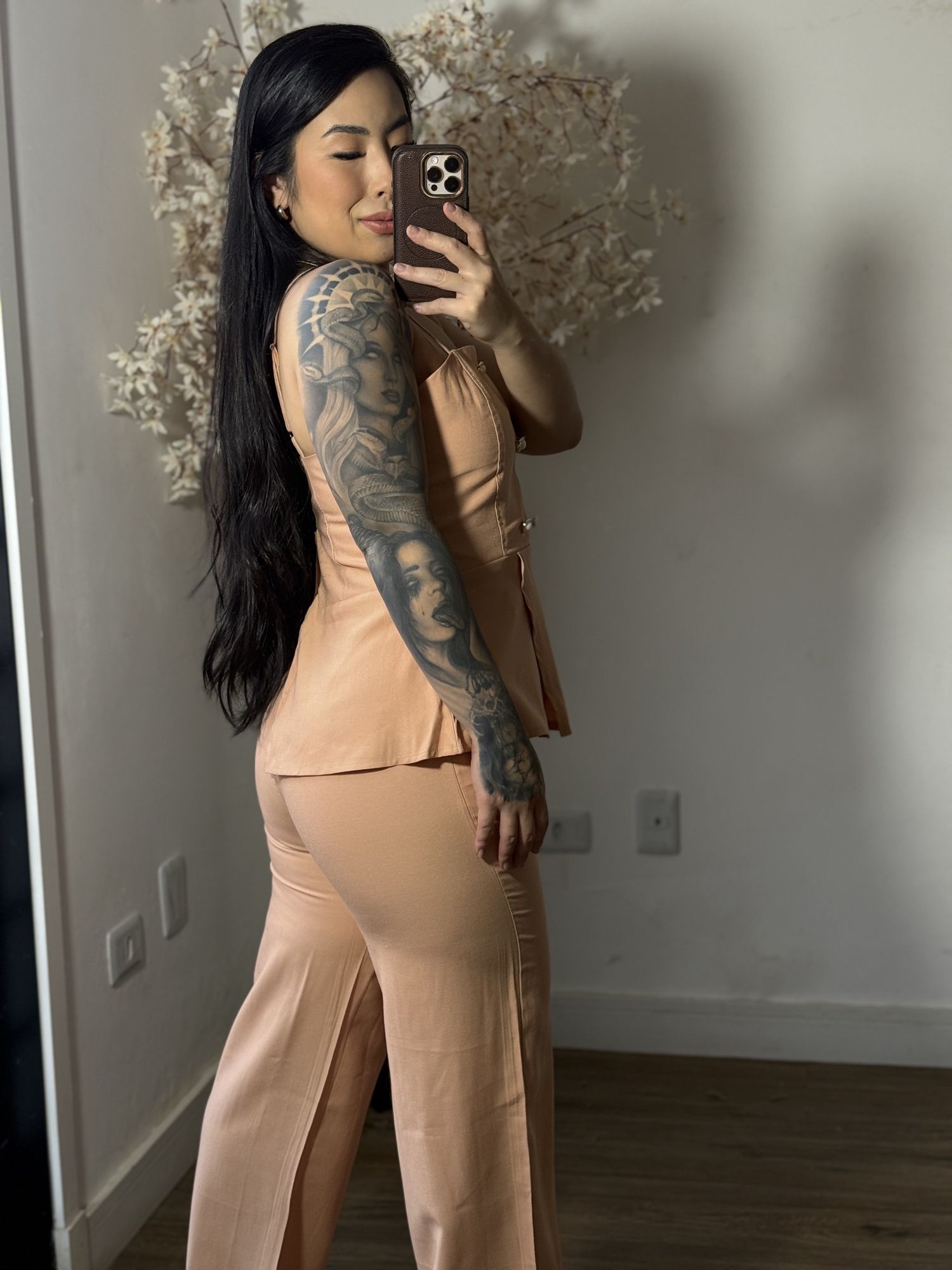 Conjunto Calça Tyna 1023 - Nude C030