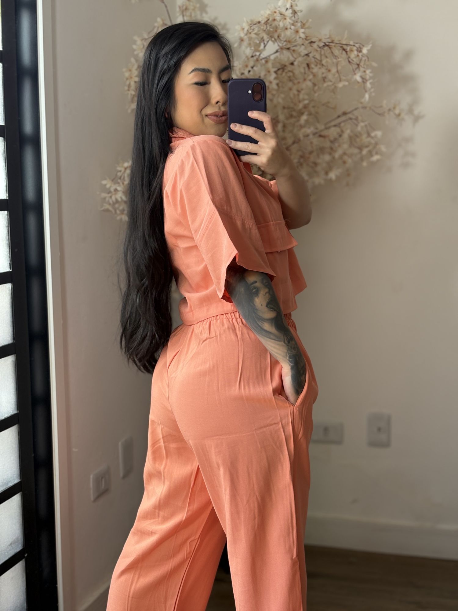 Conjunto Kyra - Salmão C027