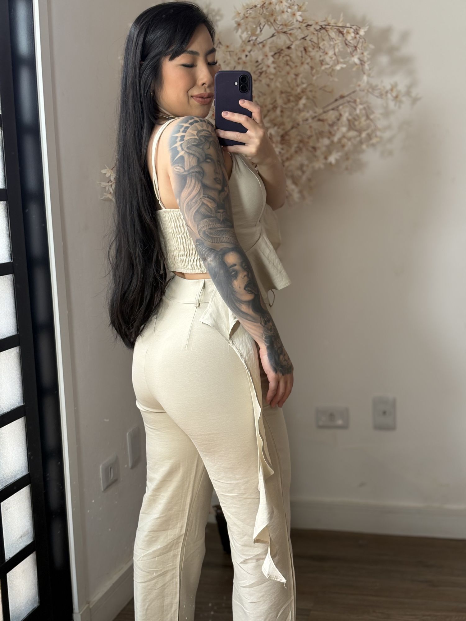 Conjunto Calça Roleli 366 - Areia 