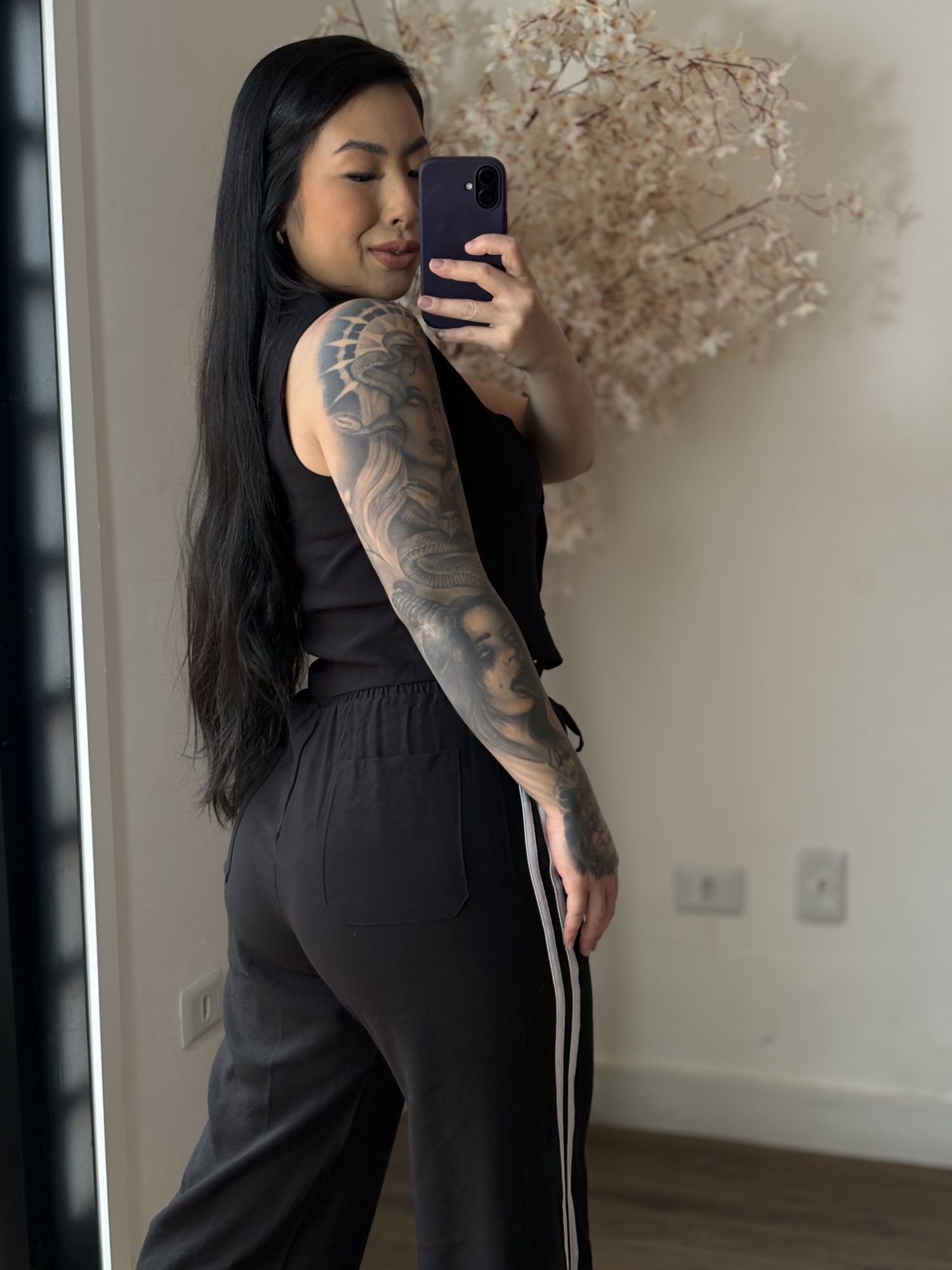 Conjunto duas listras Rosana 1500 - Preto 