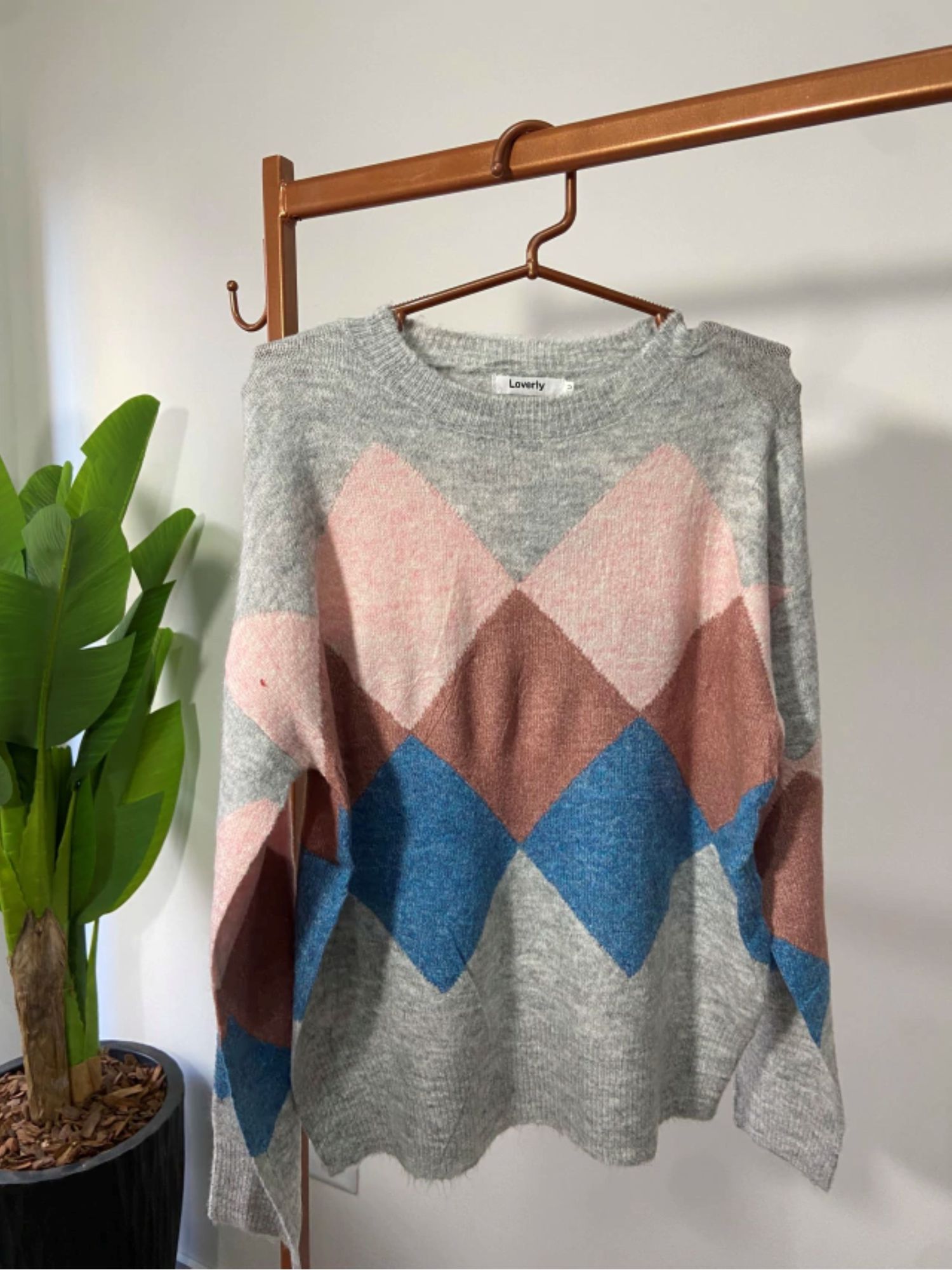blusa trico camille 2890- cinza 