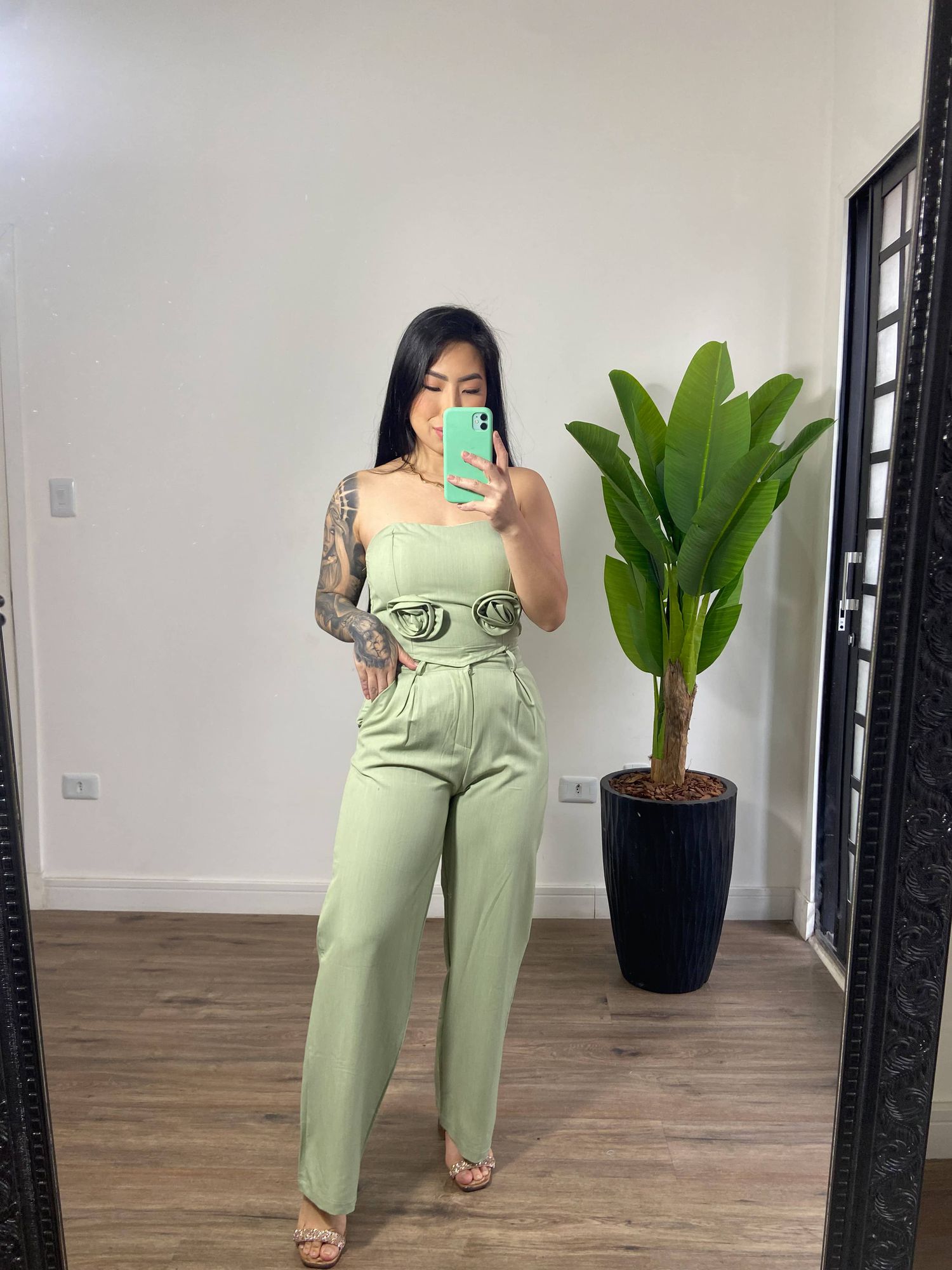 Conjunto Clara 079 - Verde 
